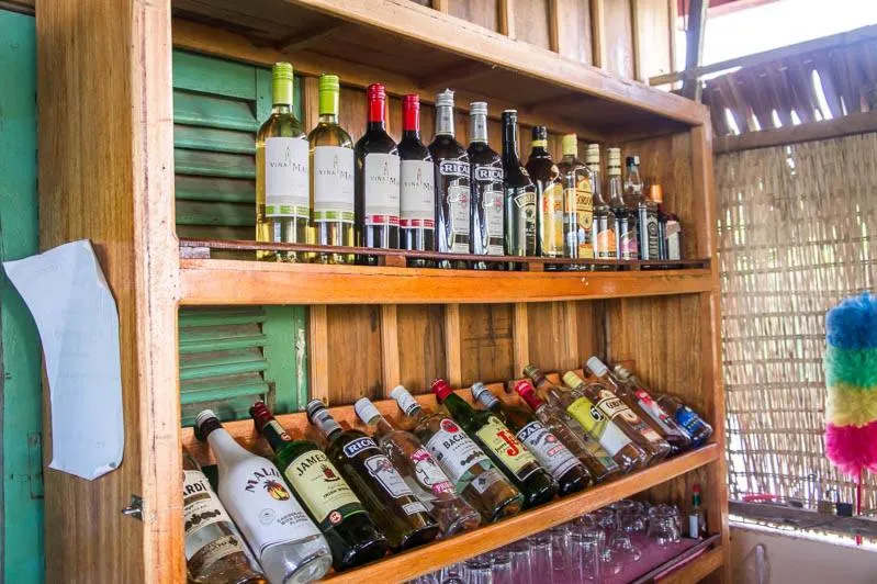 Alcoholic drinks in Visal Sak Guesthouse