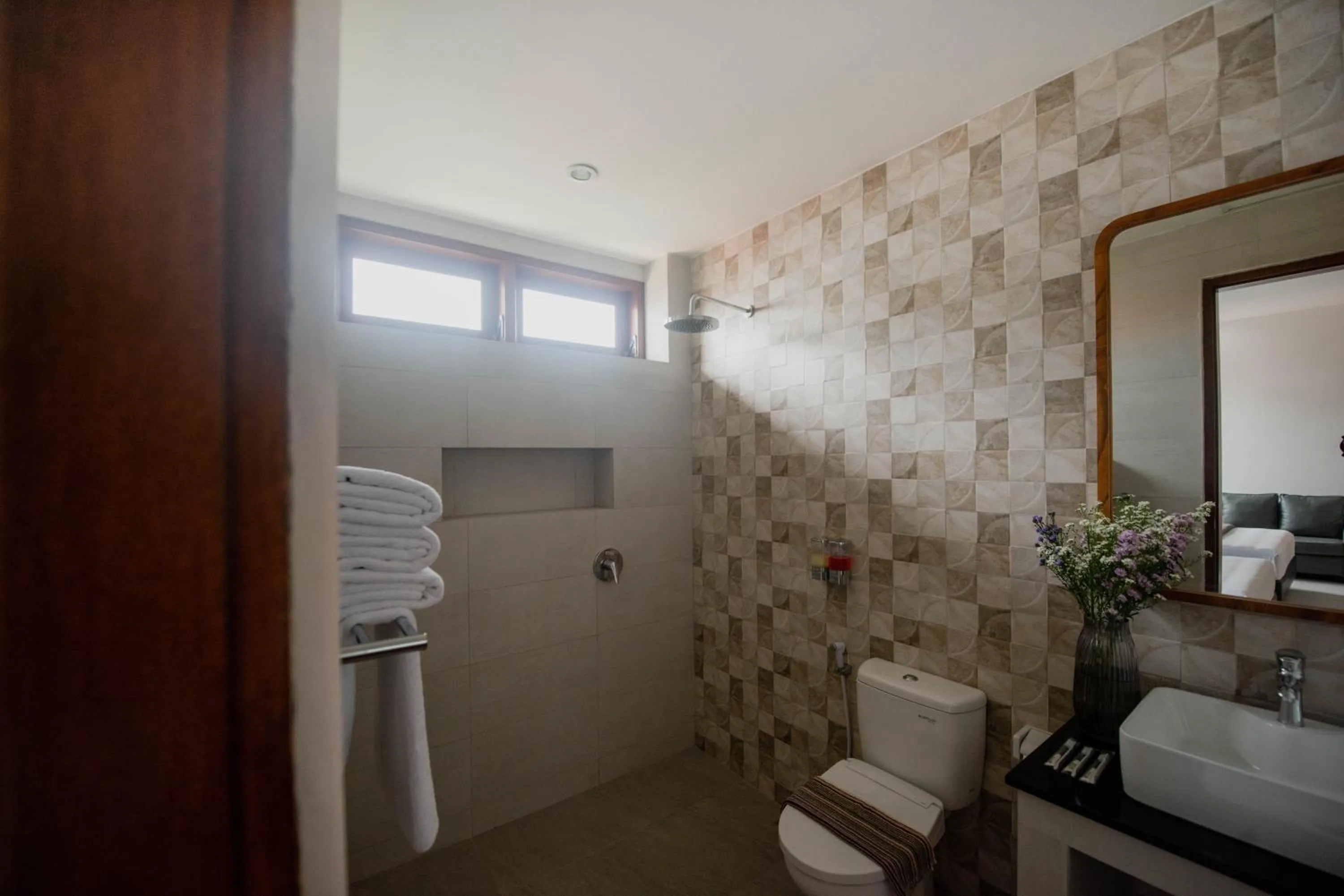 Bathroom in Sandat Hotel Legian