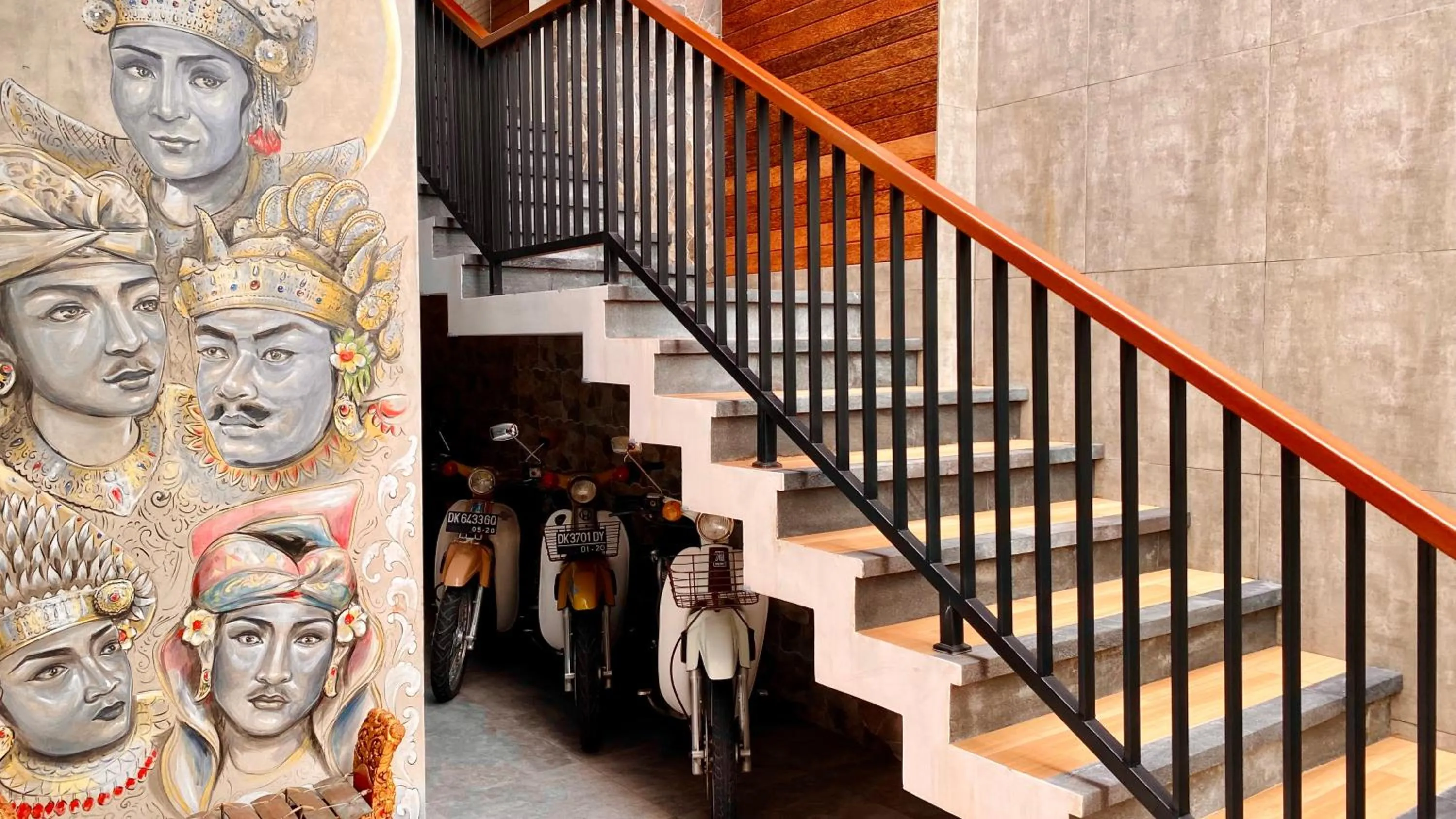 Decorative detail in Sandat Hotel Legian