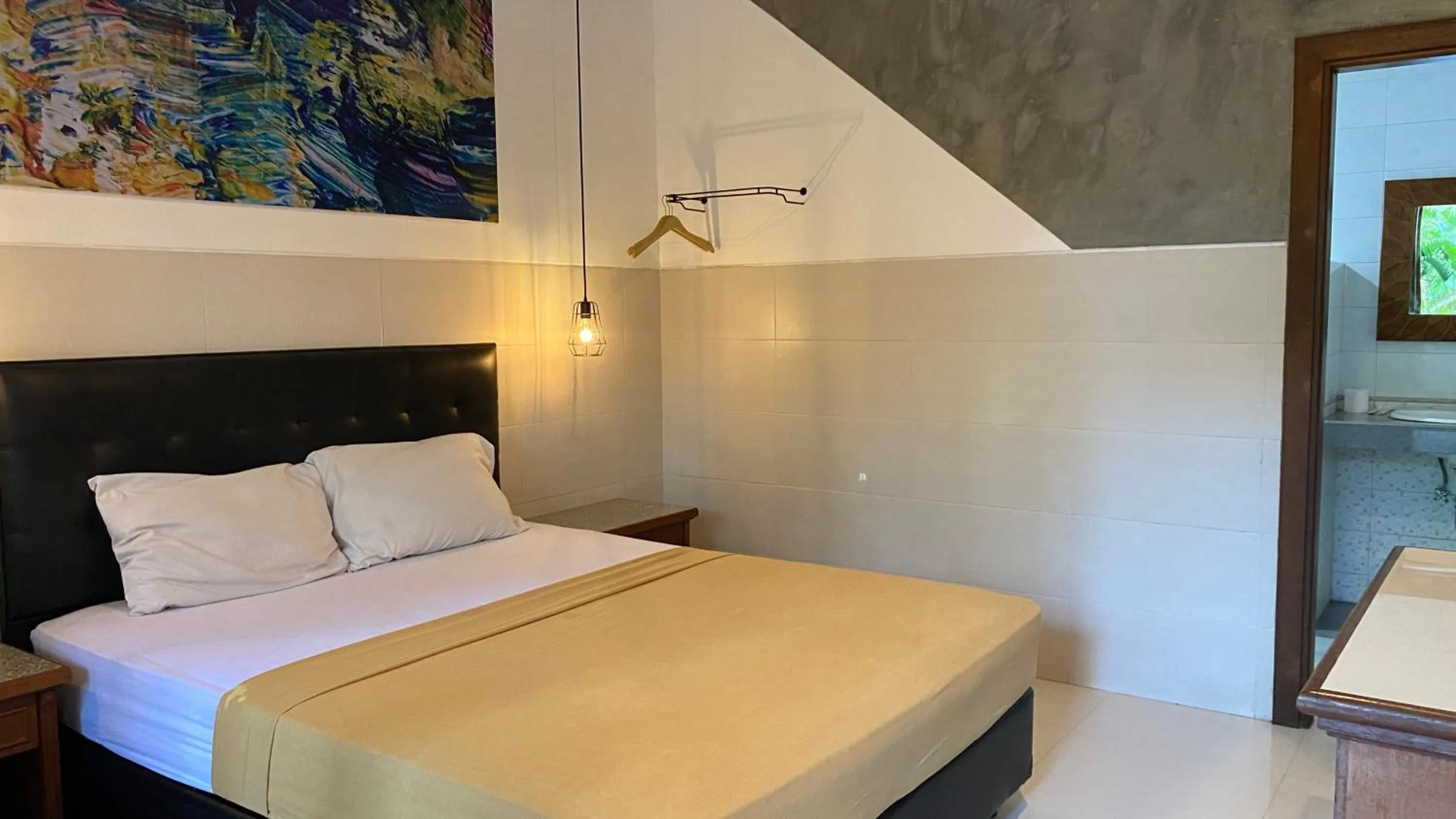 Bedroom, Bed in Sandat Hotel Legian