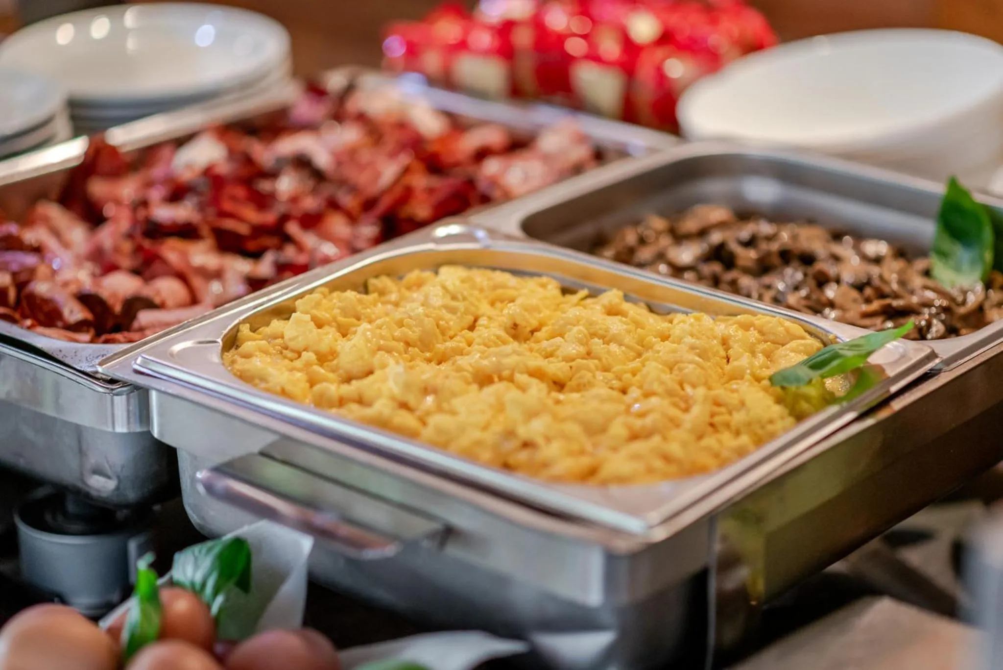 Breakfast in Hotel Alpine Mugon