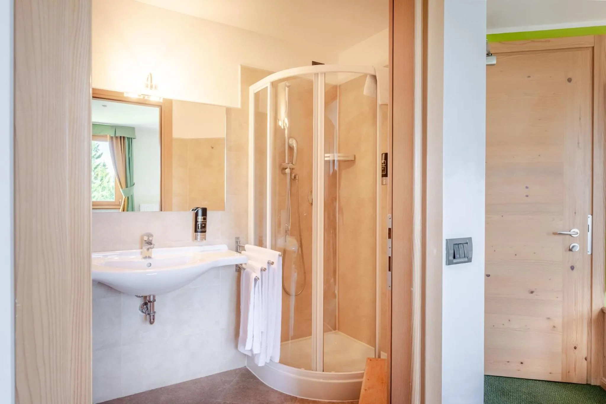 Bathroom in Hotel Alpine Mugon