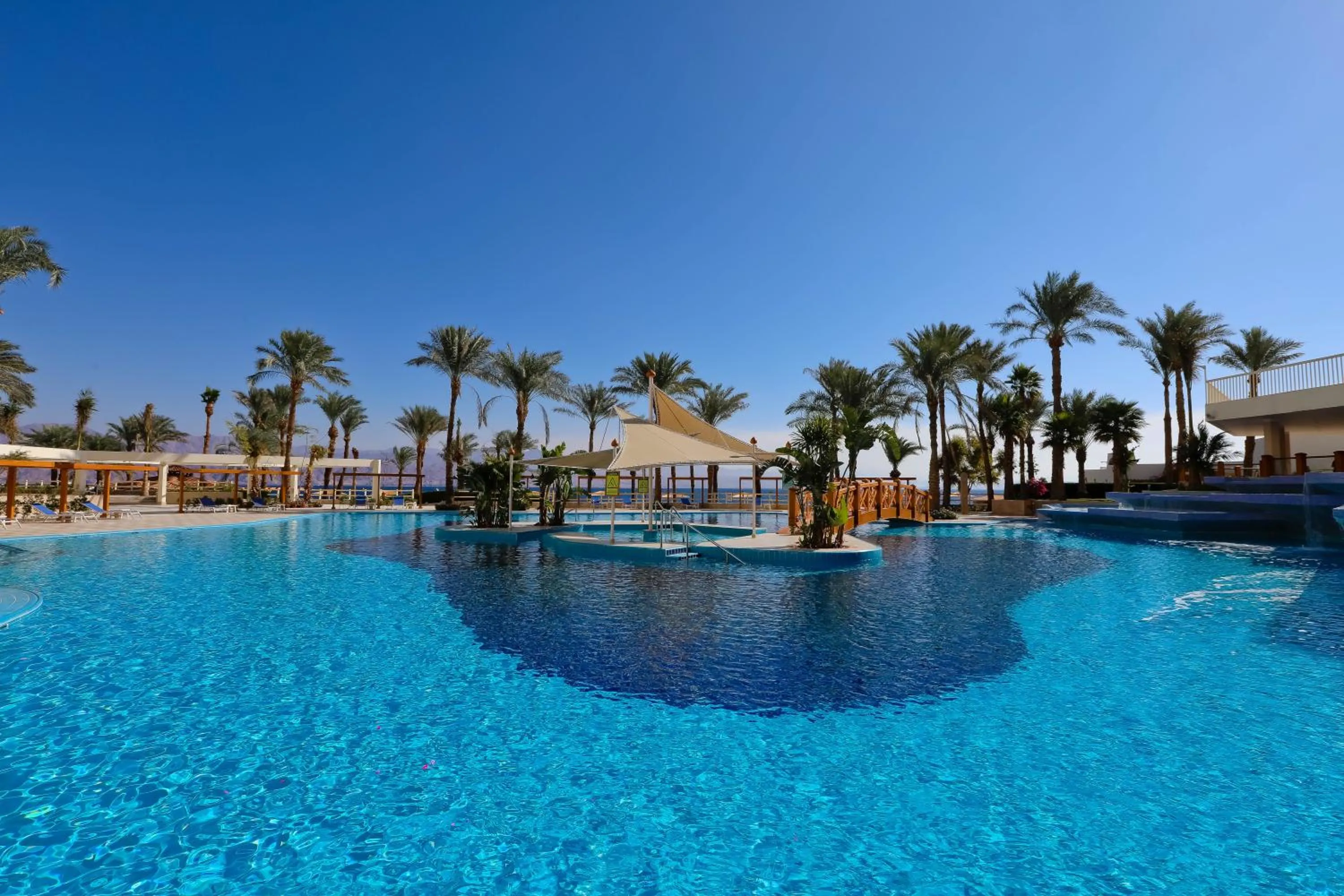 Swimming pool in Steigenberger Hotel & Nelson Village, Taba