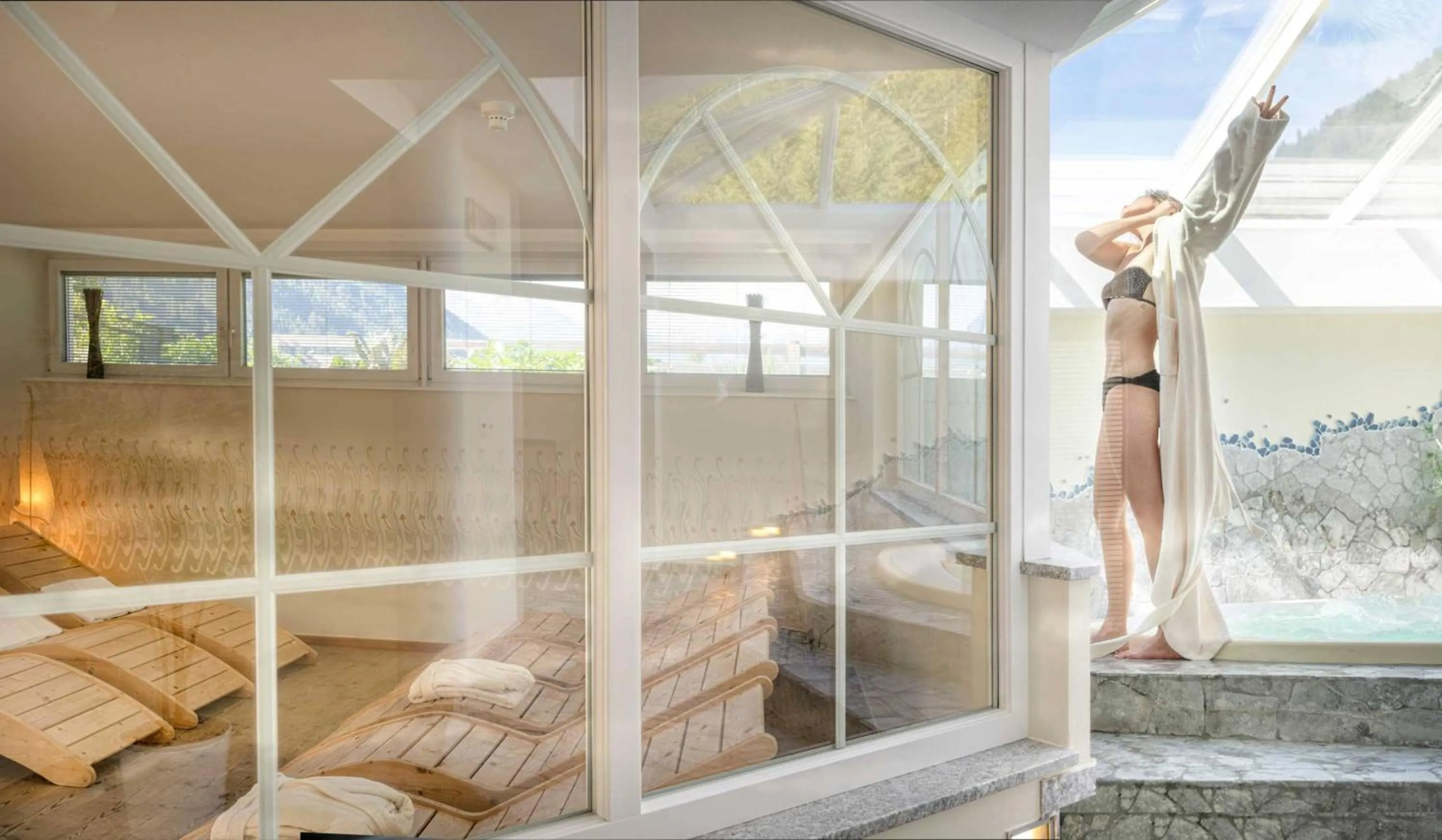 Spa and wellness centre/facilities in Hotel Bad Salomonsbrunn