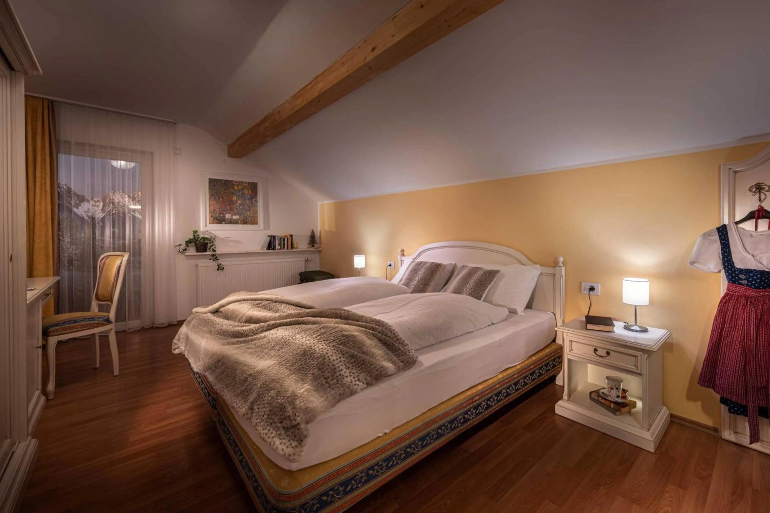 Photo of the whole room, Bed in Hotel Bad Salomonsbrunn