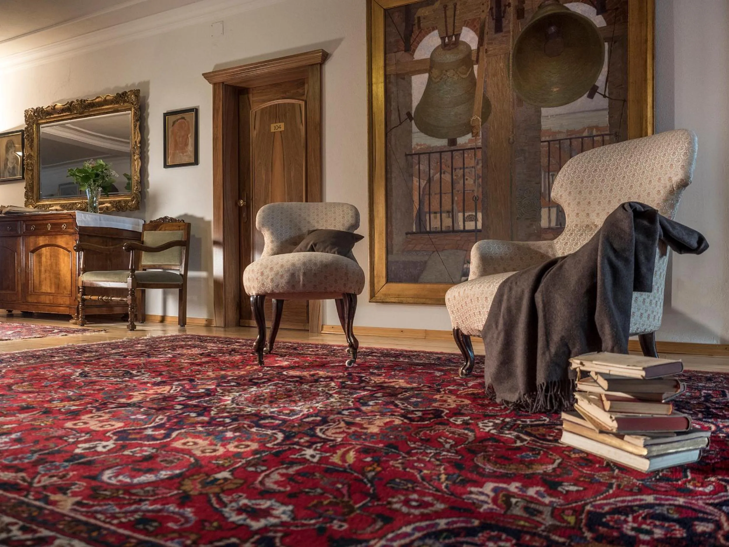 Decorative detail in Hotel Bad Salomonsbrunn