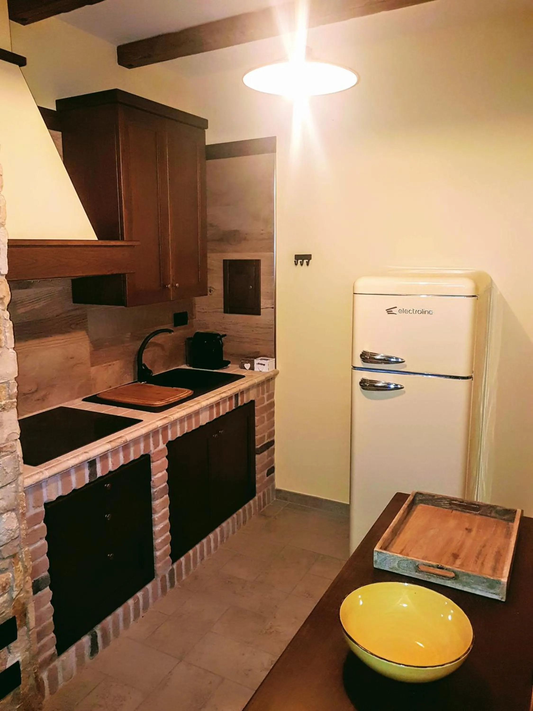 Kitchen or kitchenette in BORGO LUNA b&b