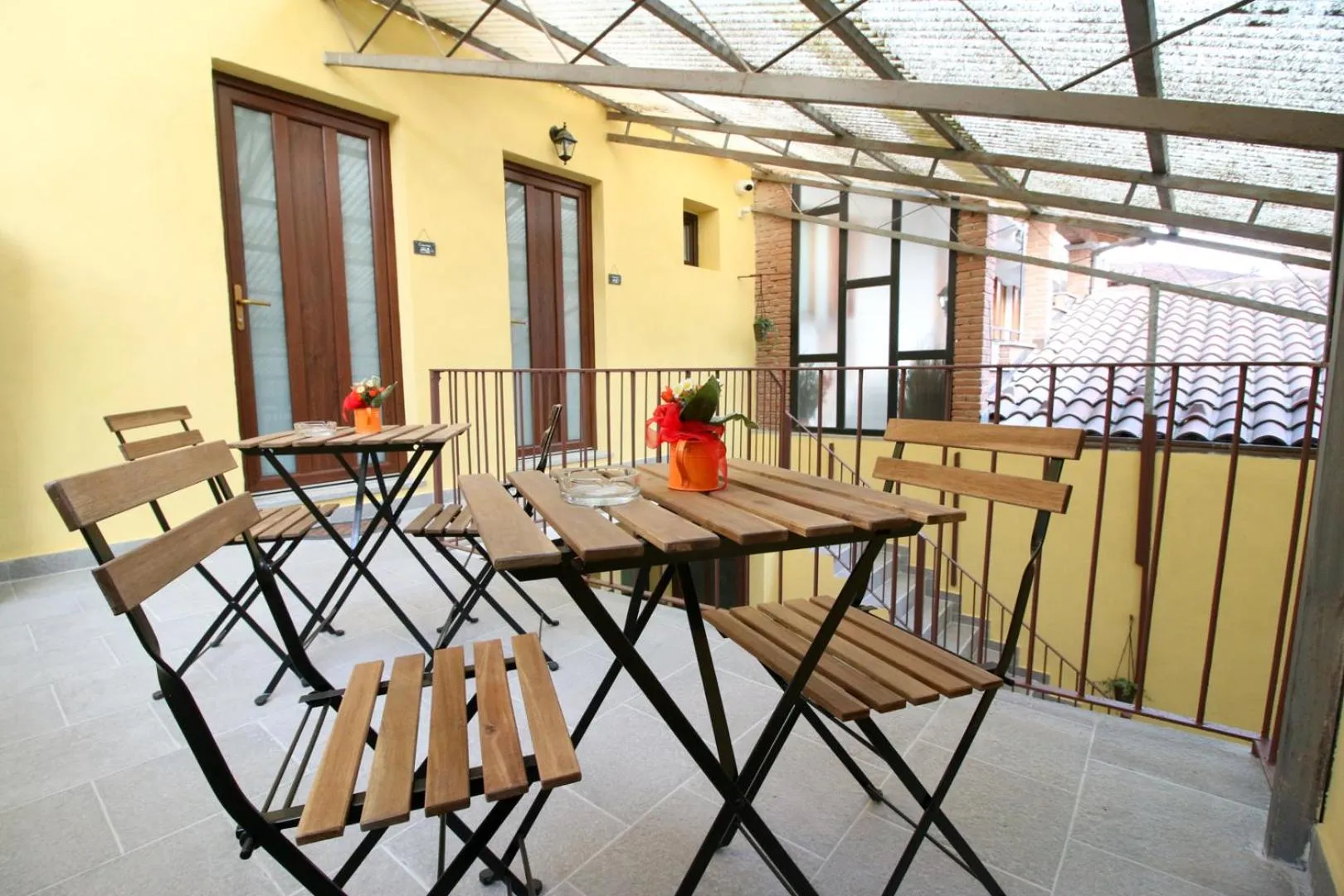 Balcony/Terrace in Là Drint Bed & Breakfast