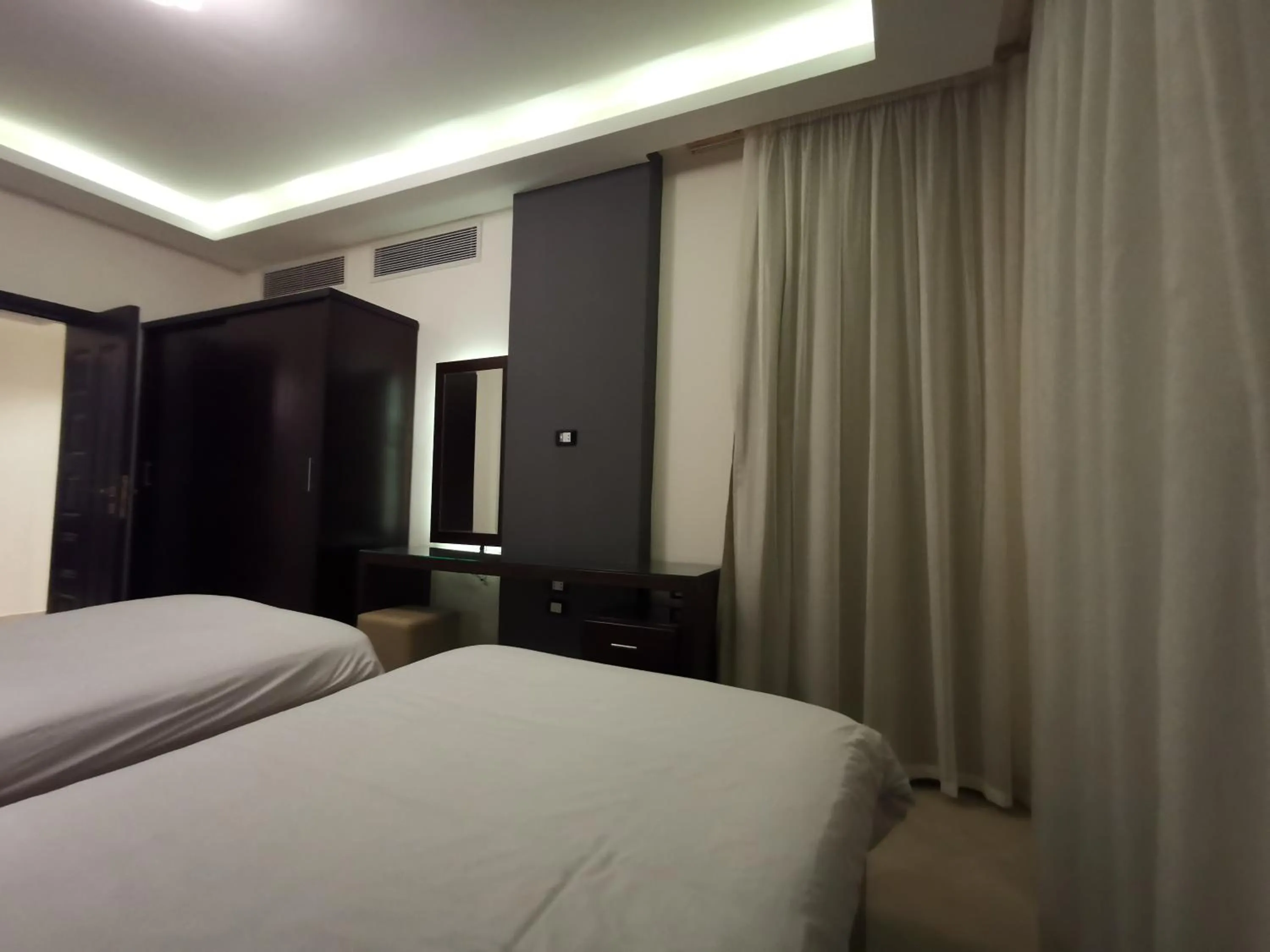 Bed in Elite Suites Hurghada