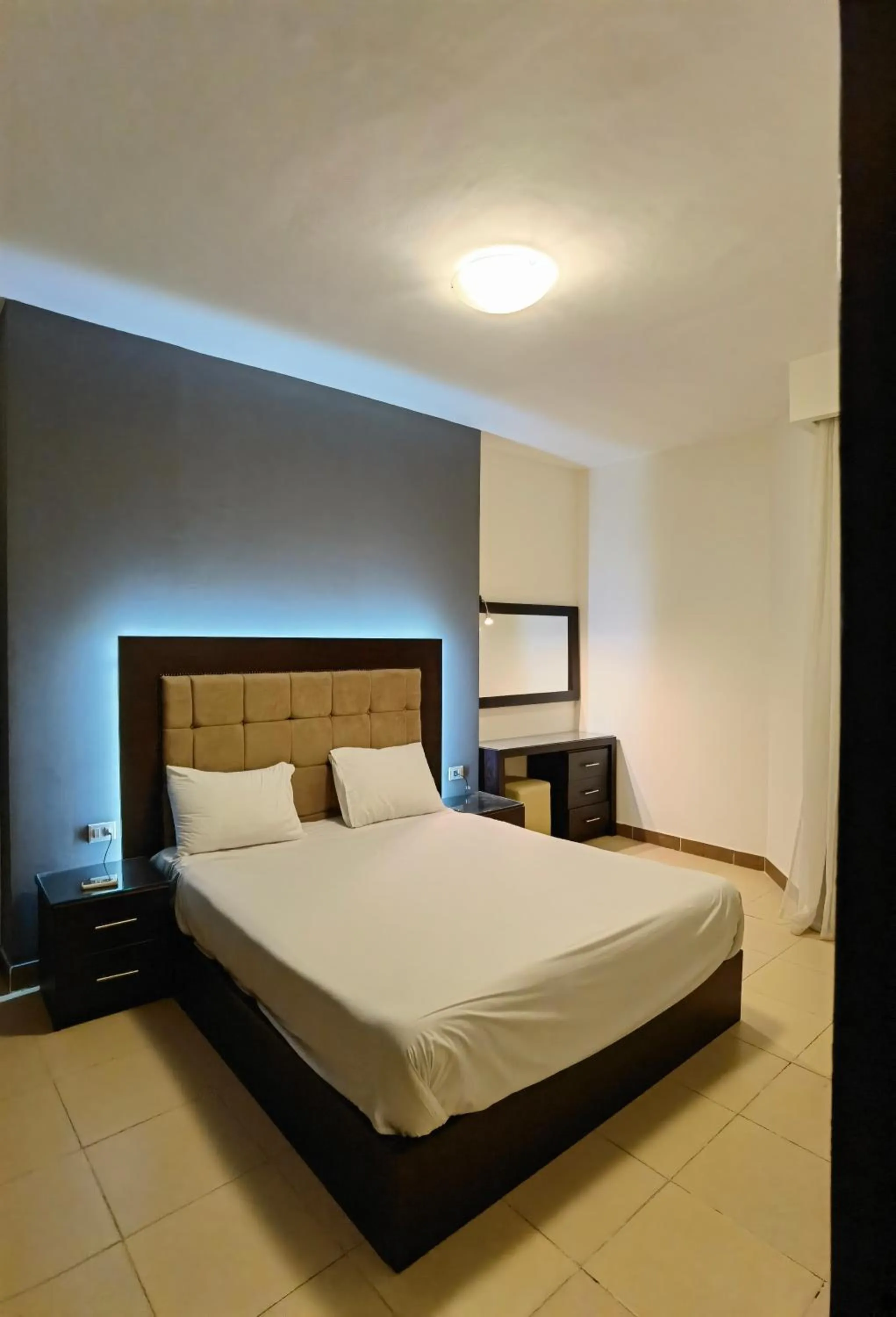 Bed in Elite Suites Hurghada