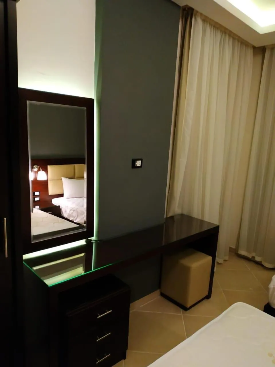 Bed in Elite Suites Hurghada