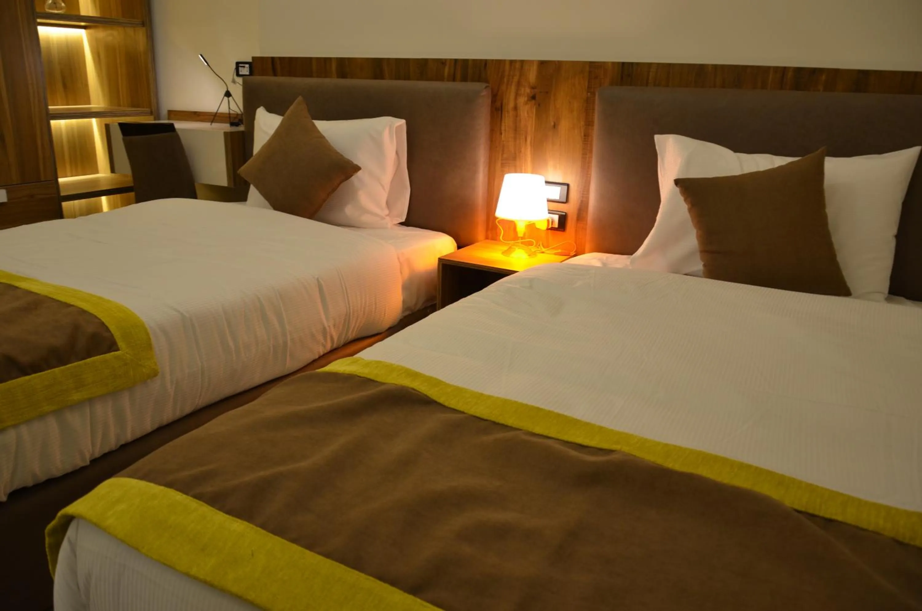 Bed in Elite Suites Hurghada