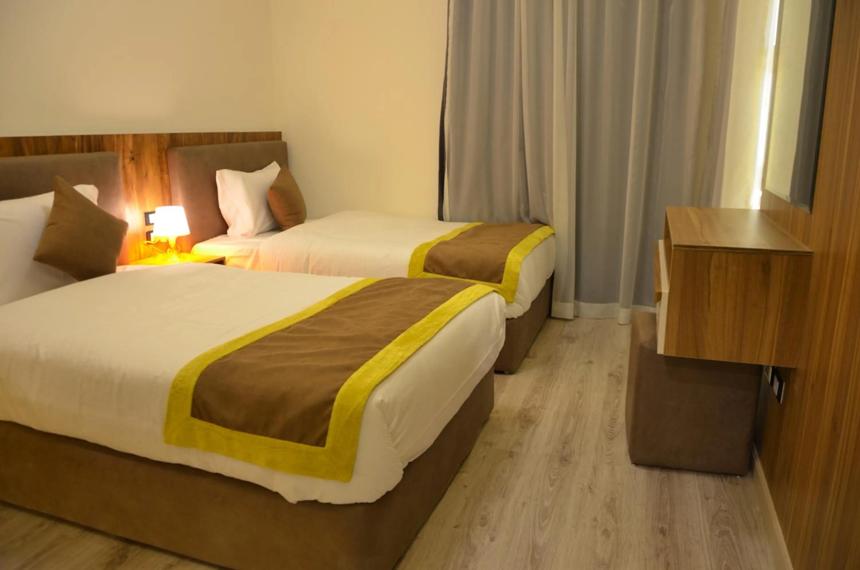 Bed in Elite Suites Hurghada