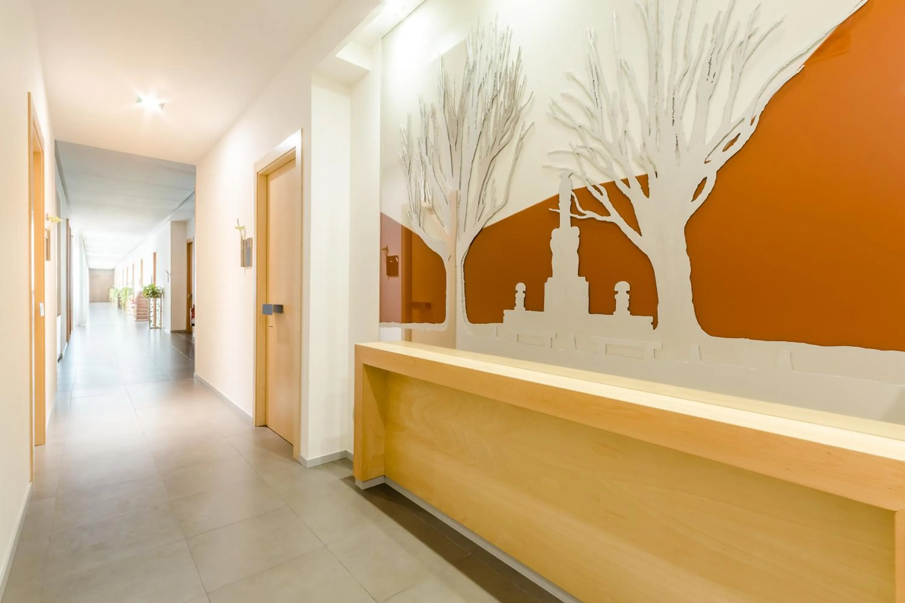 Decorative detail in Hospedería Pax