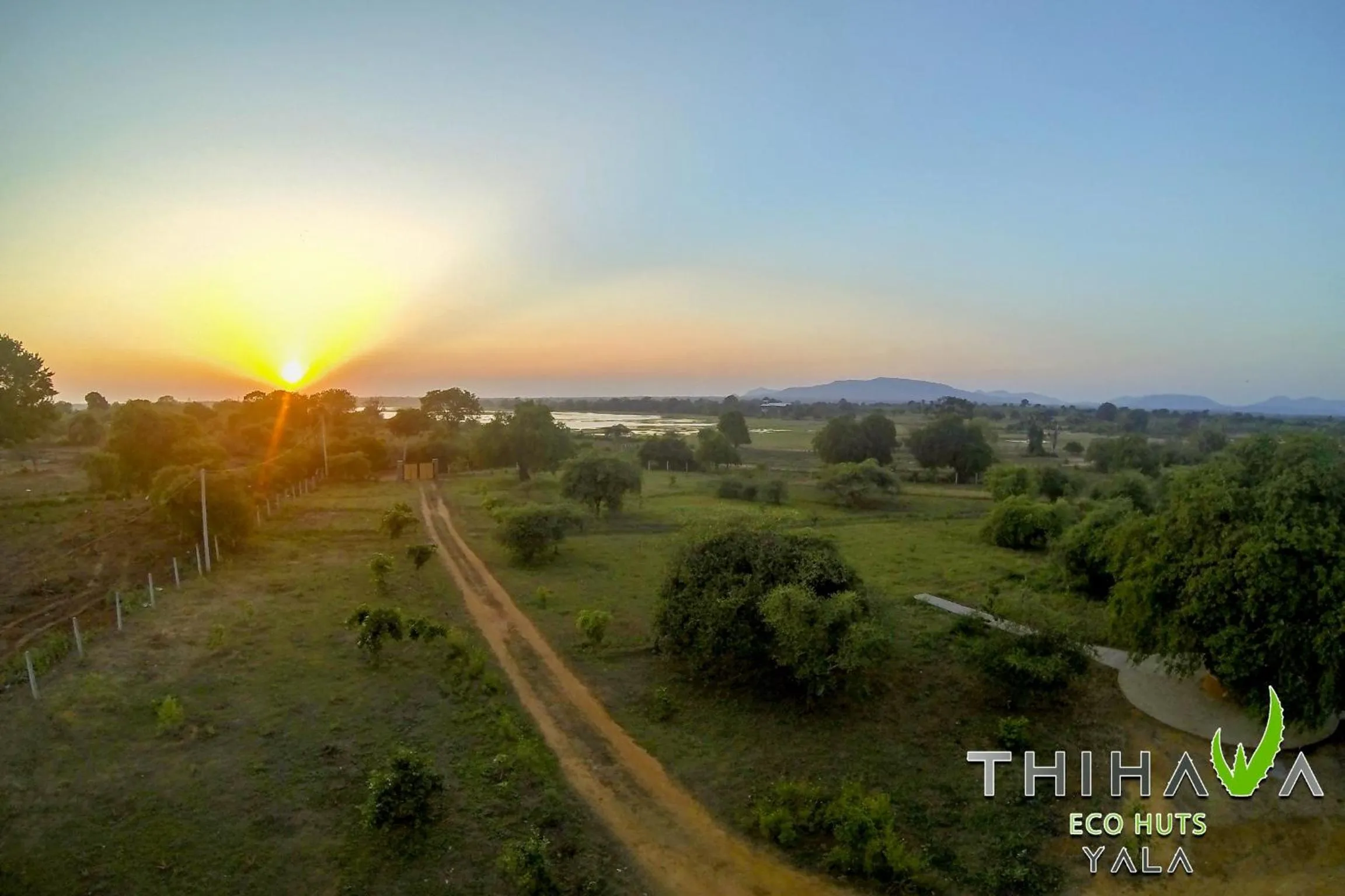 Garden in Thihawa Eco Huts Yala