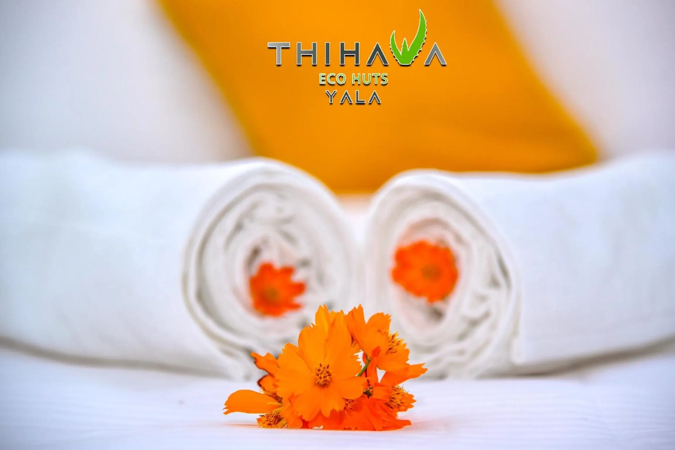 Bed in Thihawa Eco Huts Yala