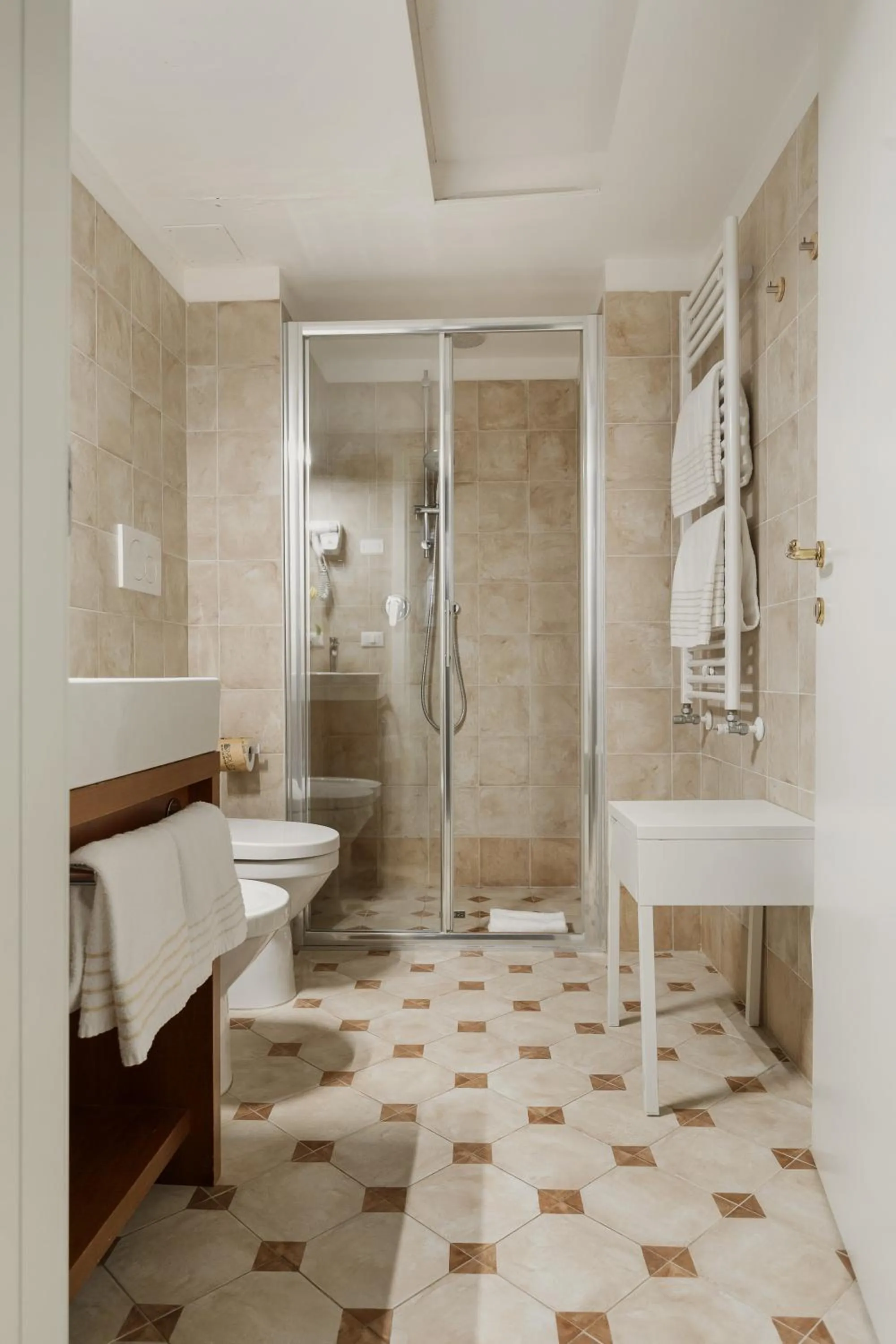 Shower in Bianca Cappello House