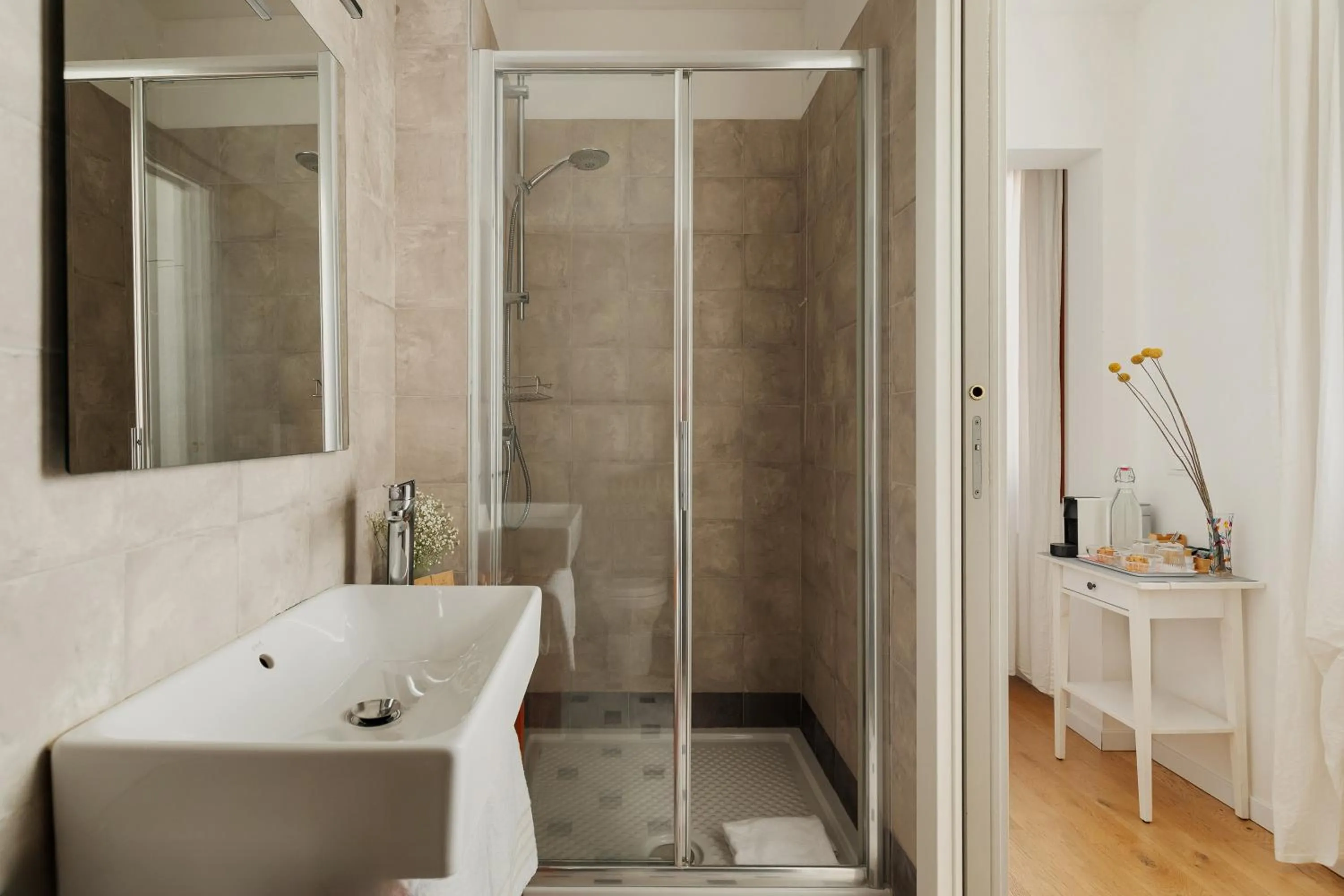 Shower in Bianca Cappello House