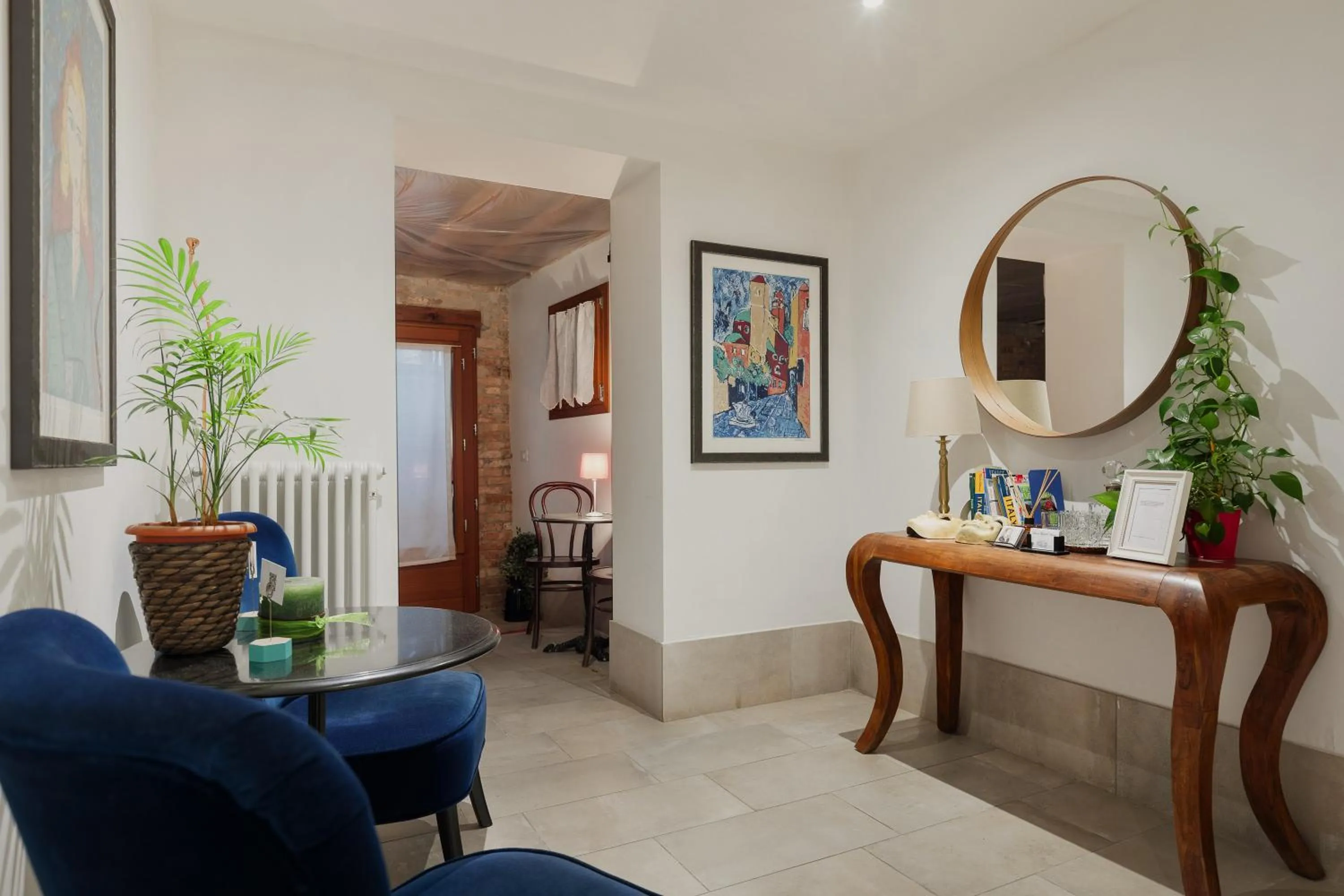 Living room in Bianca Cappello House