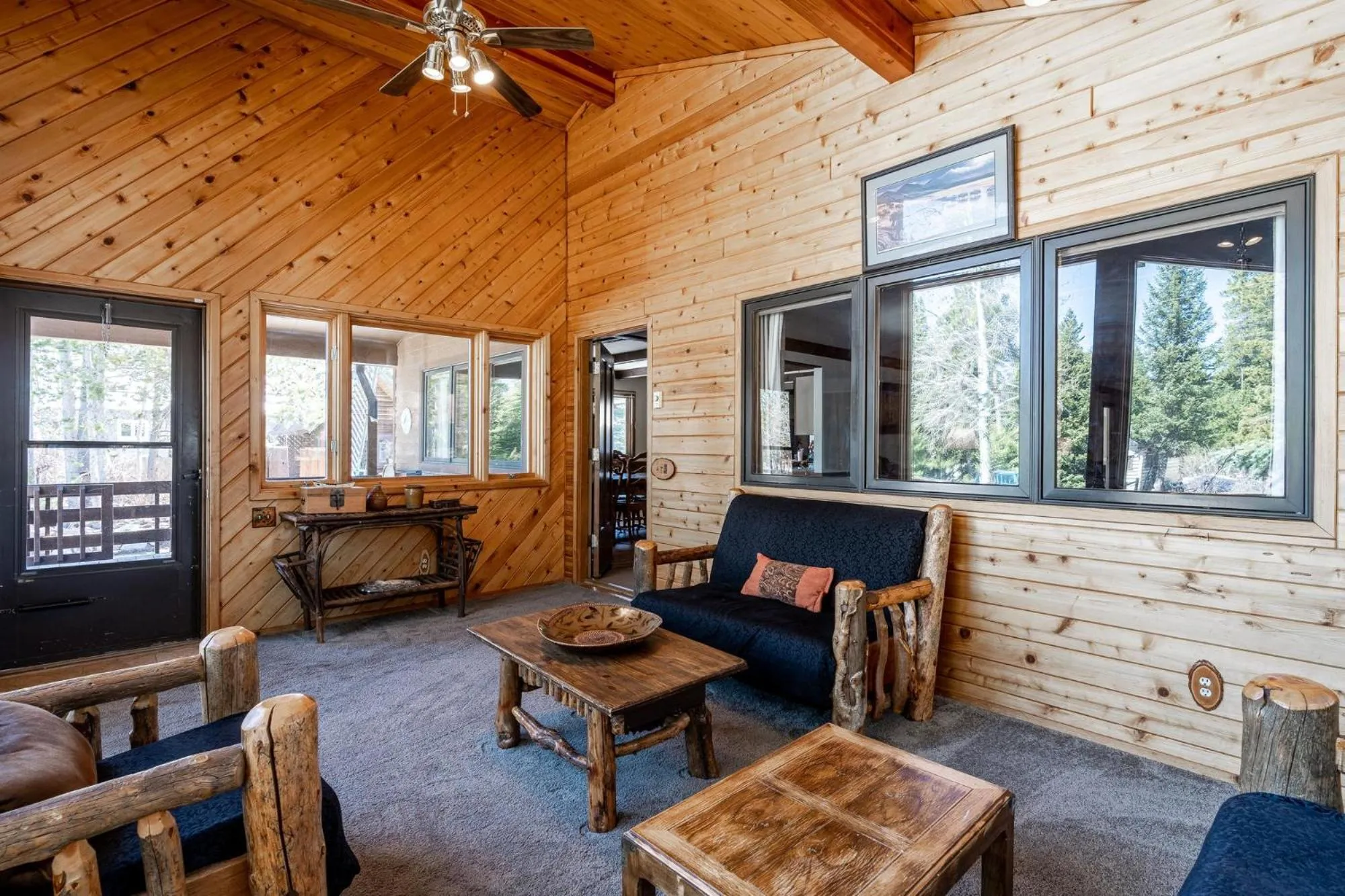 Seating area in Legacy West