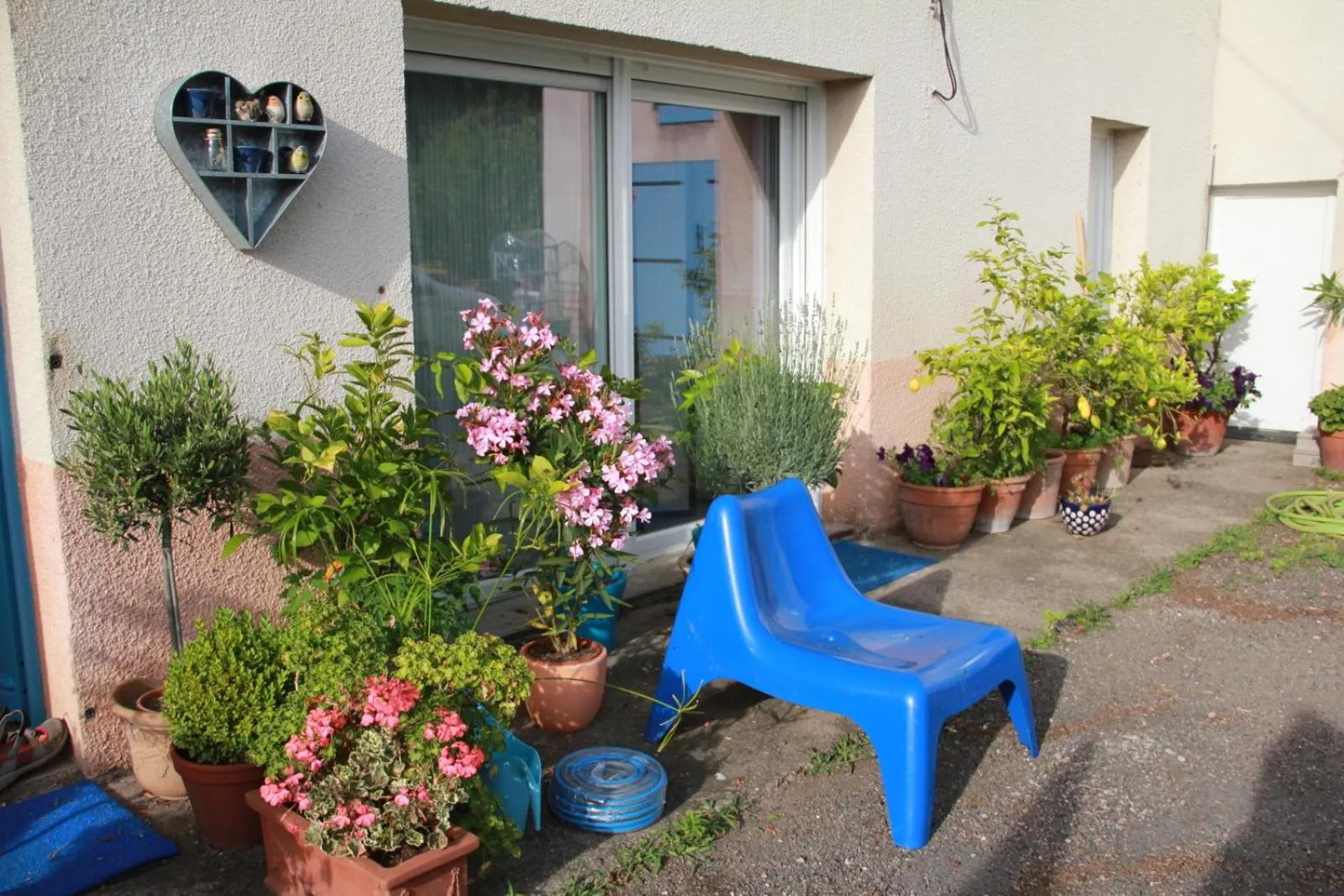 Facade/entrance in La Mésange bleue