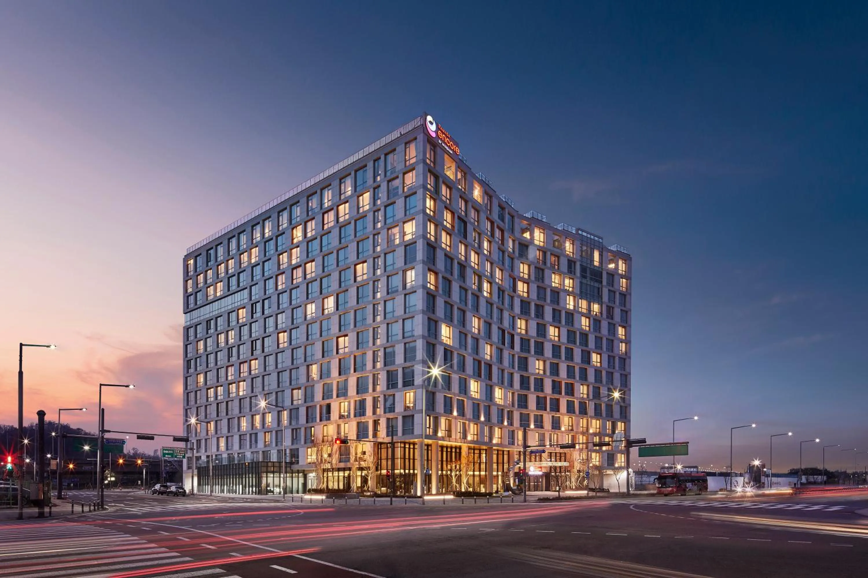 Property building in Ramada Encore by Wyndham Gimpo Han River Hotel