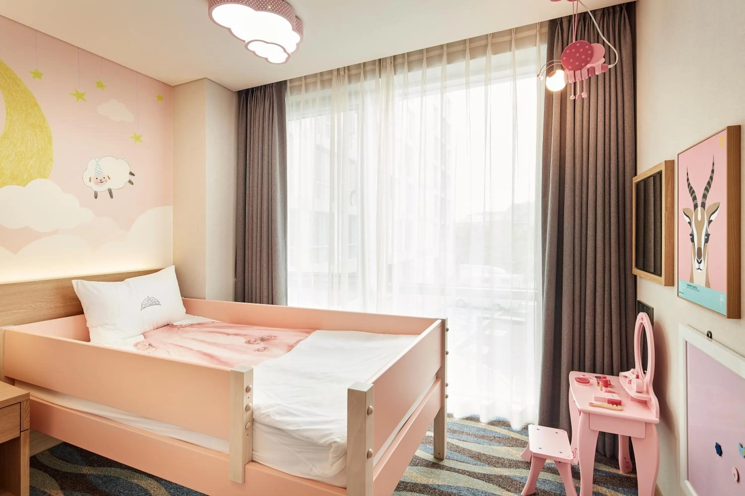 Area and facilities, Bed in Ramada Encore by Wyndham Gimpo Han River Hotel