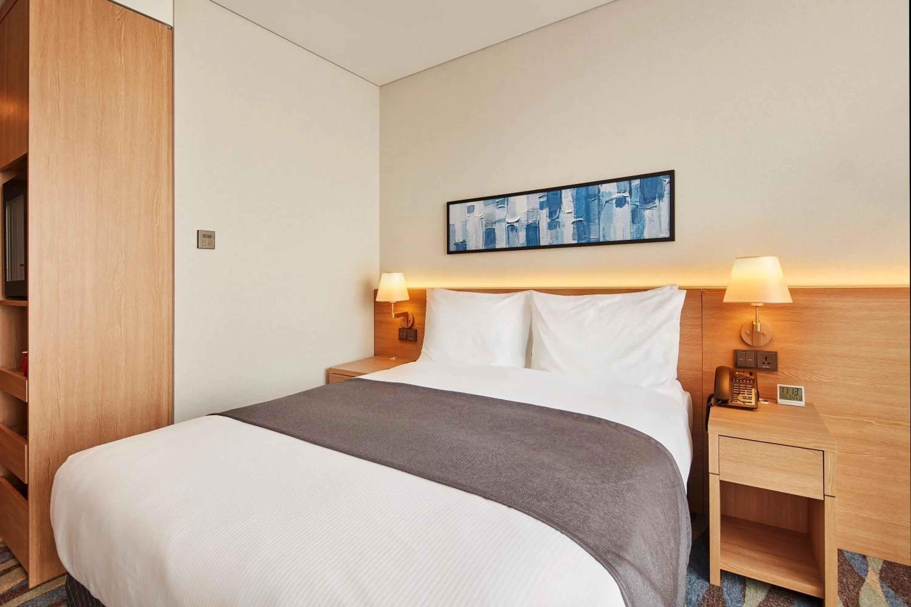 Bedroom, Bed in Ramada Encore by Wyndham Gimpo Han River Hotel