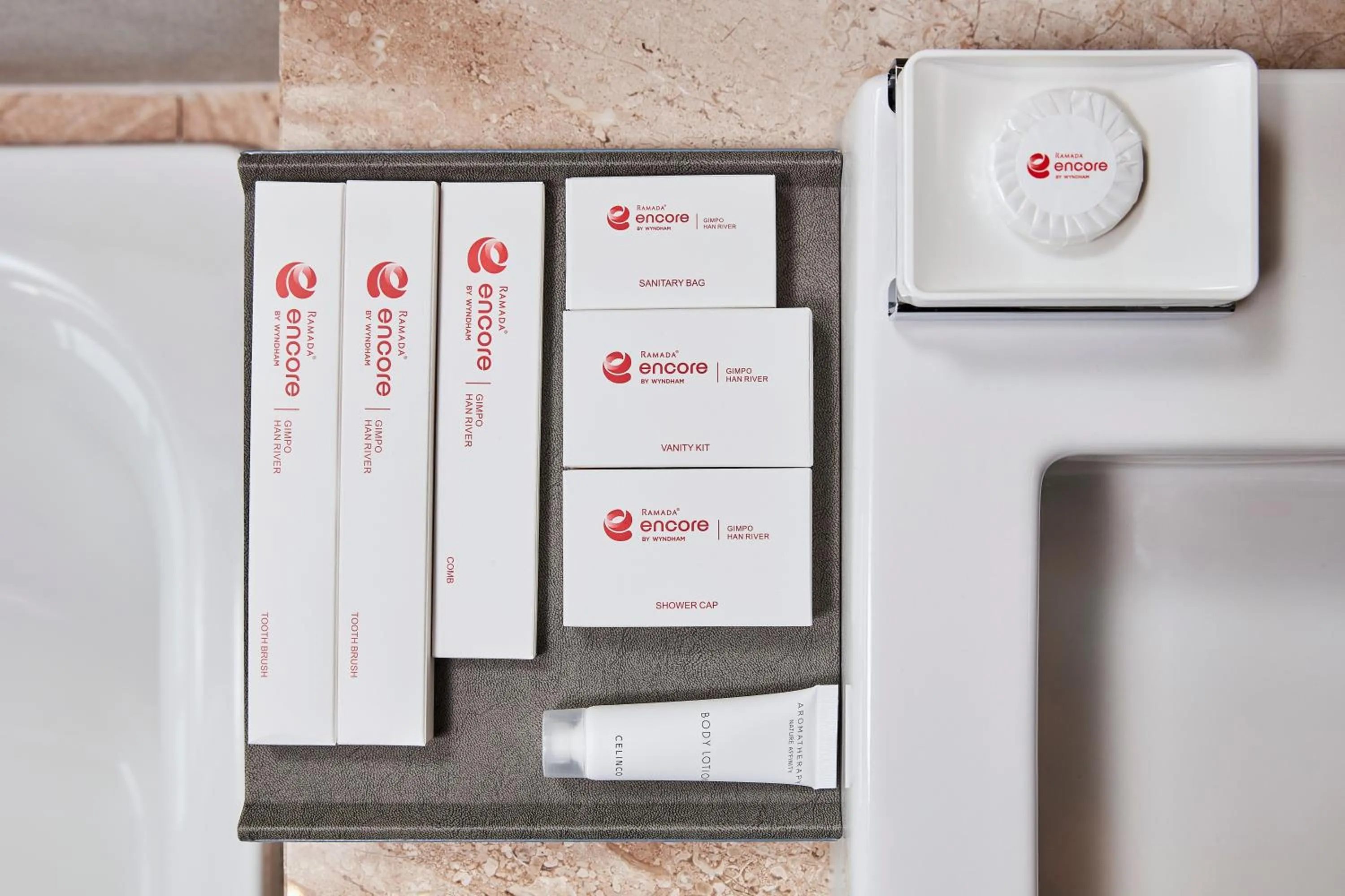 Bathroom in Ramada Encore by Wyndham Gimpo Han River Hotel