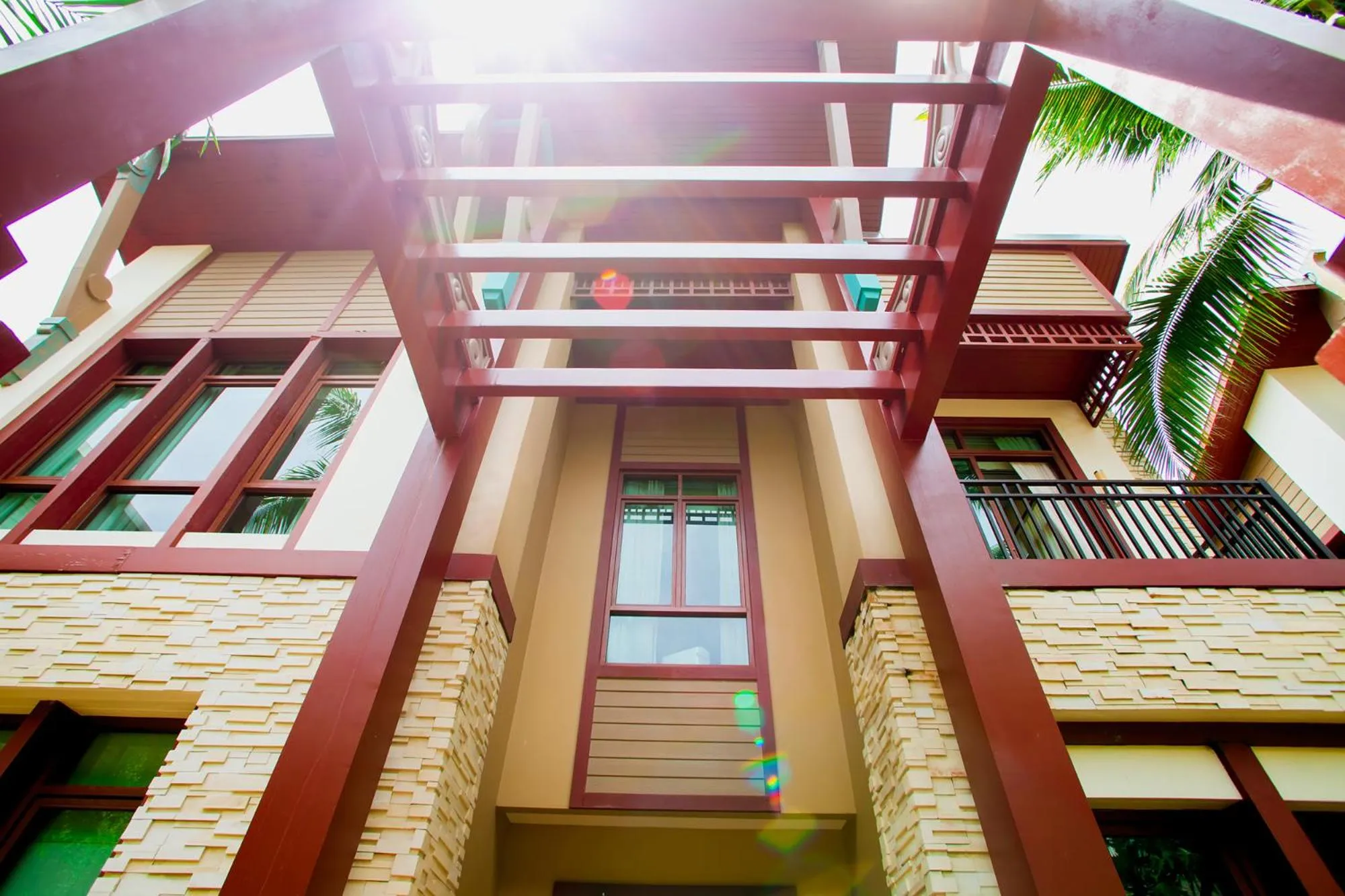 Facade/entrance in Amatapura Beach Villa 6