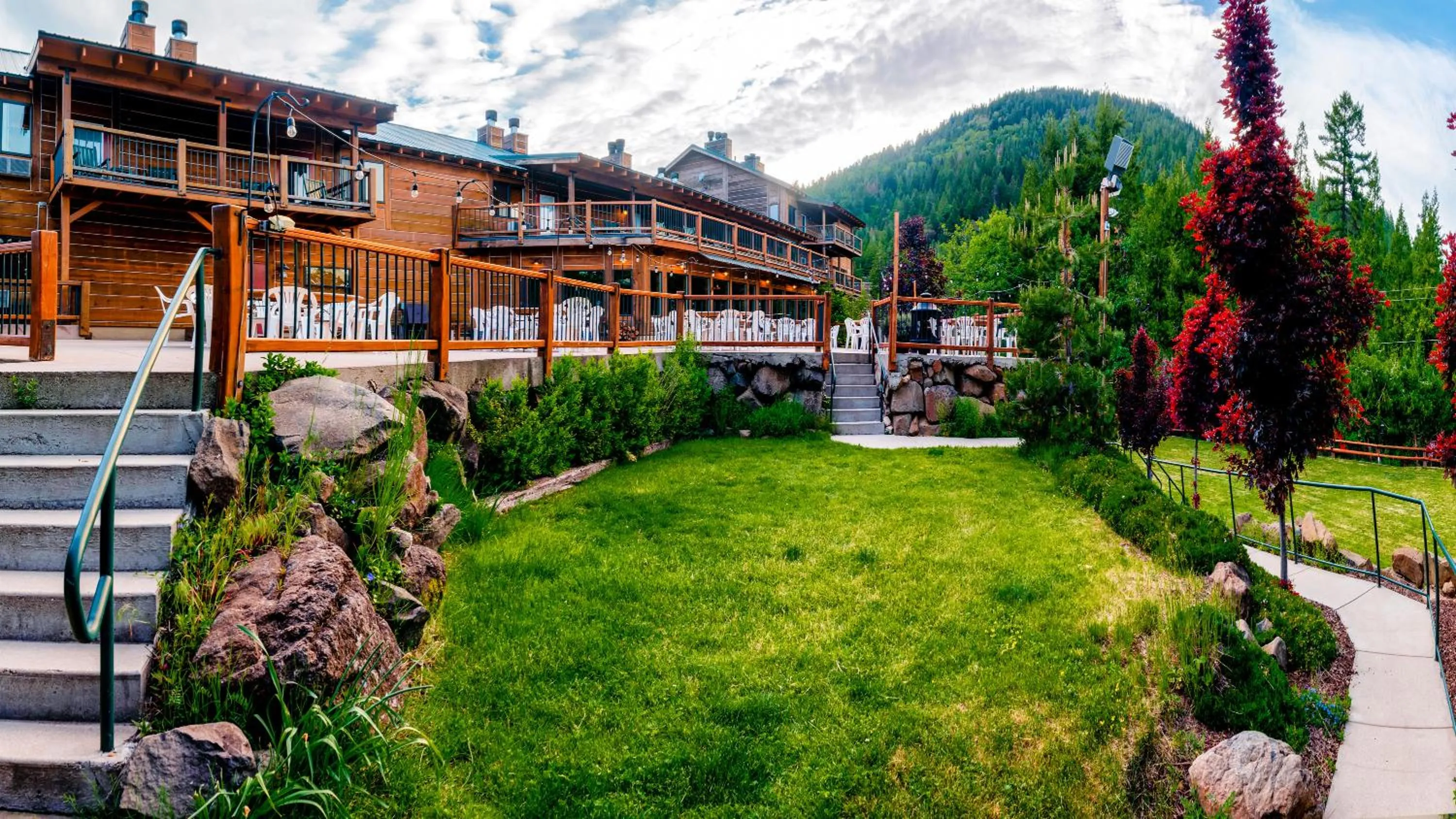 Garden in Callahan's Mountain Lodge