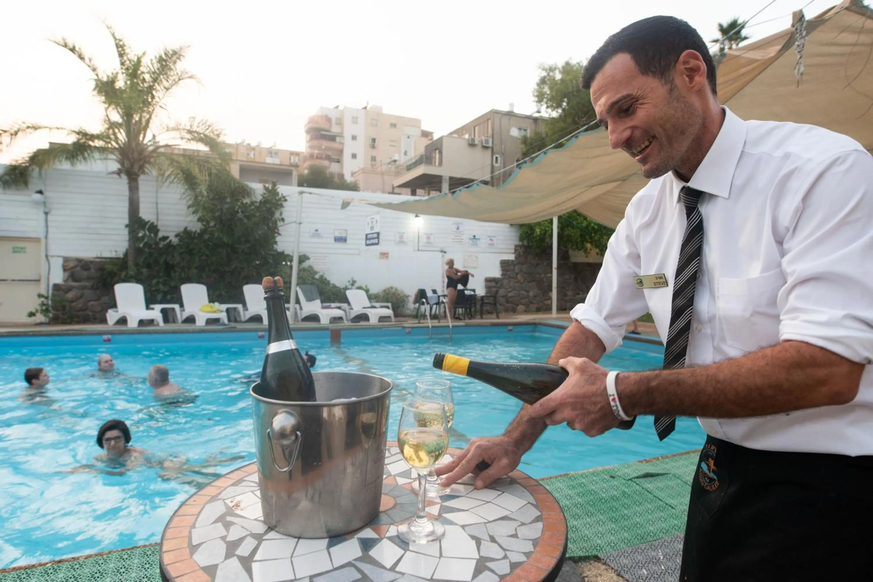 Staff in Astoria Galilee Hotel