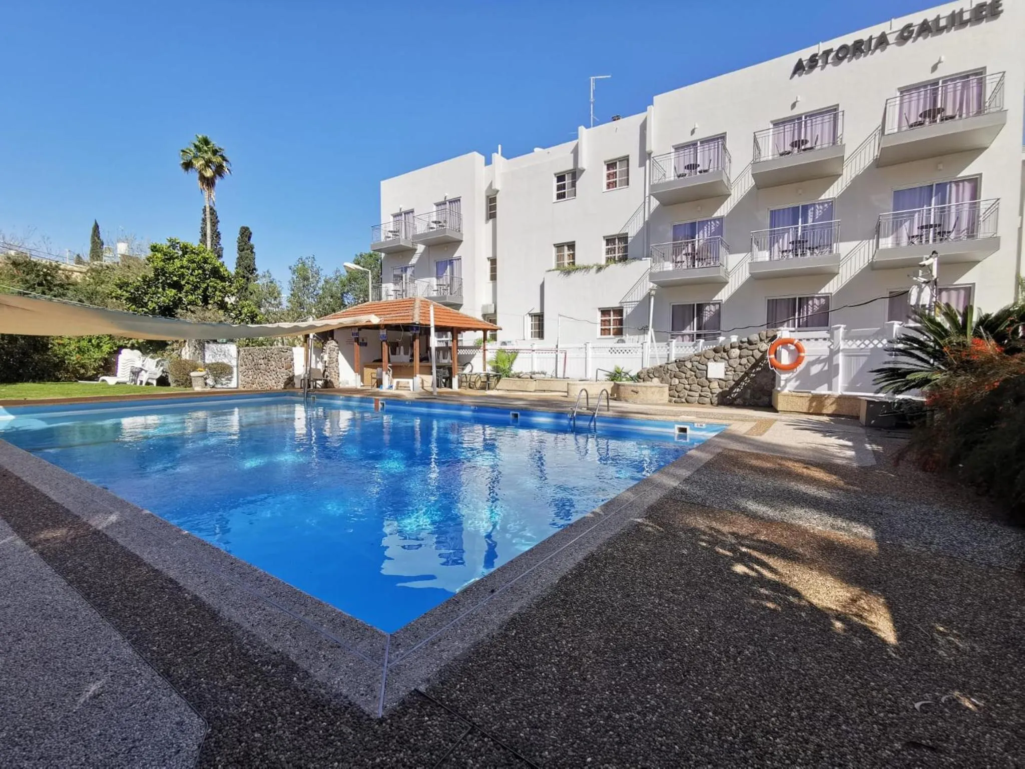 Property building in Astoria Galilee Hotel