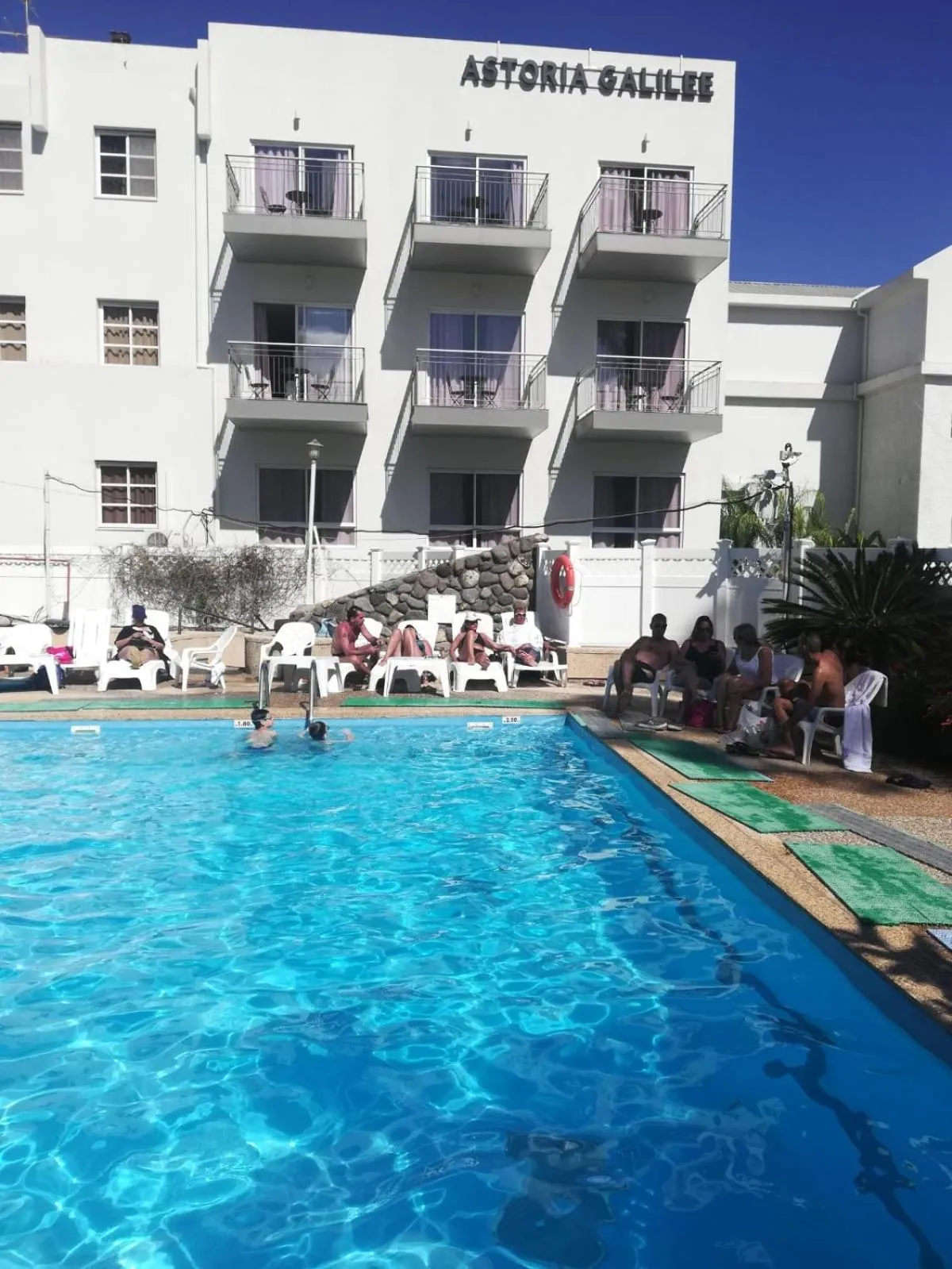 Swimming pool in Astoria Galilee Hotel