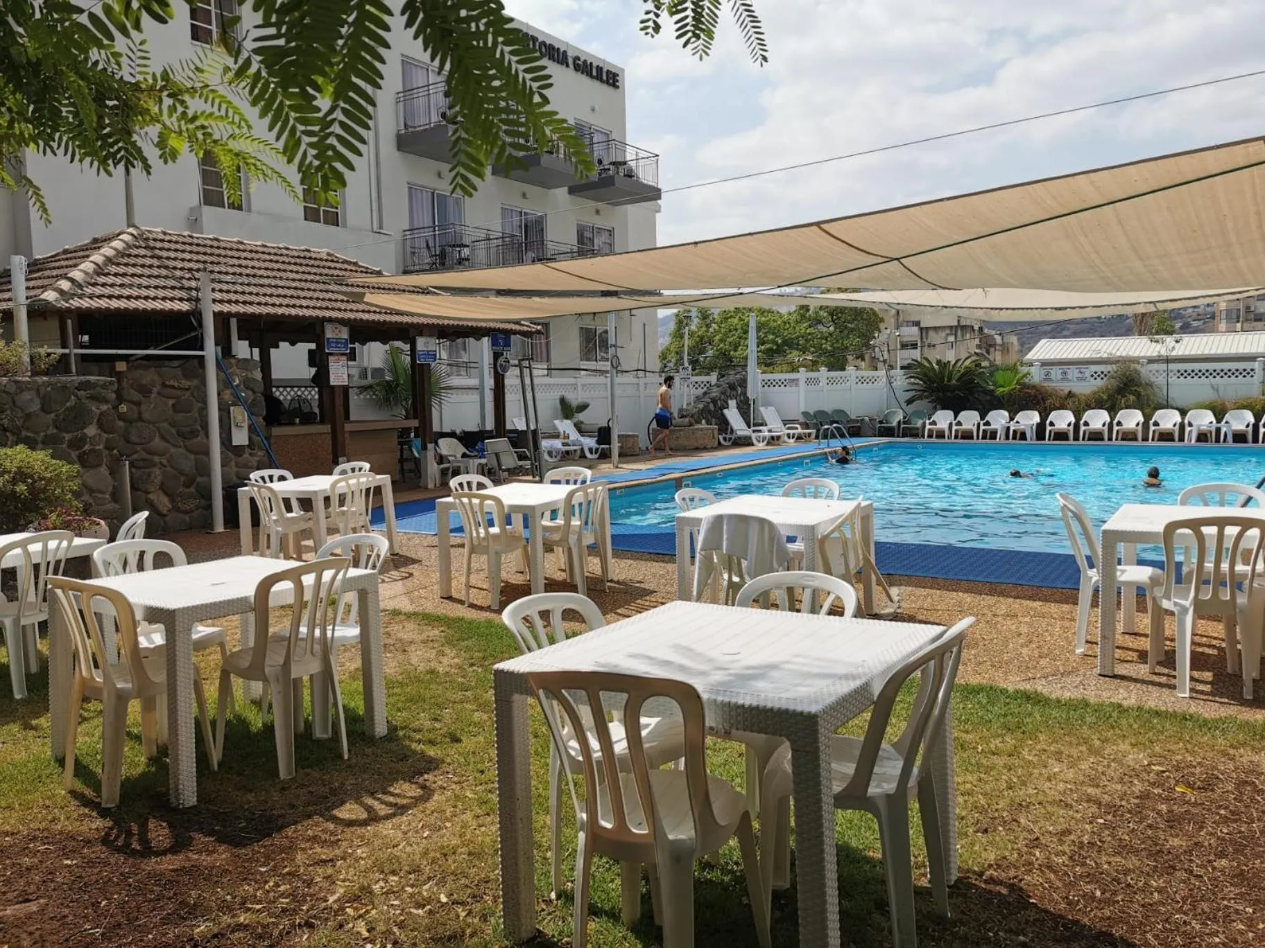 Garden in Astoria Galilee Hotel