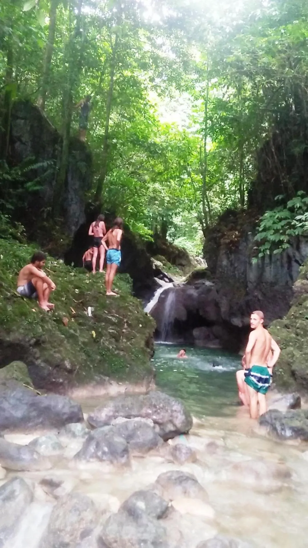 Hiking in Salty Dog Hostel