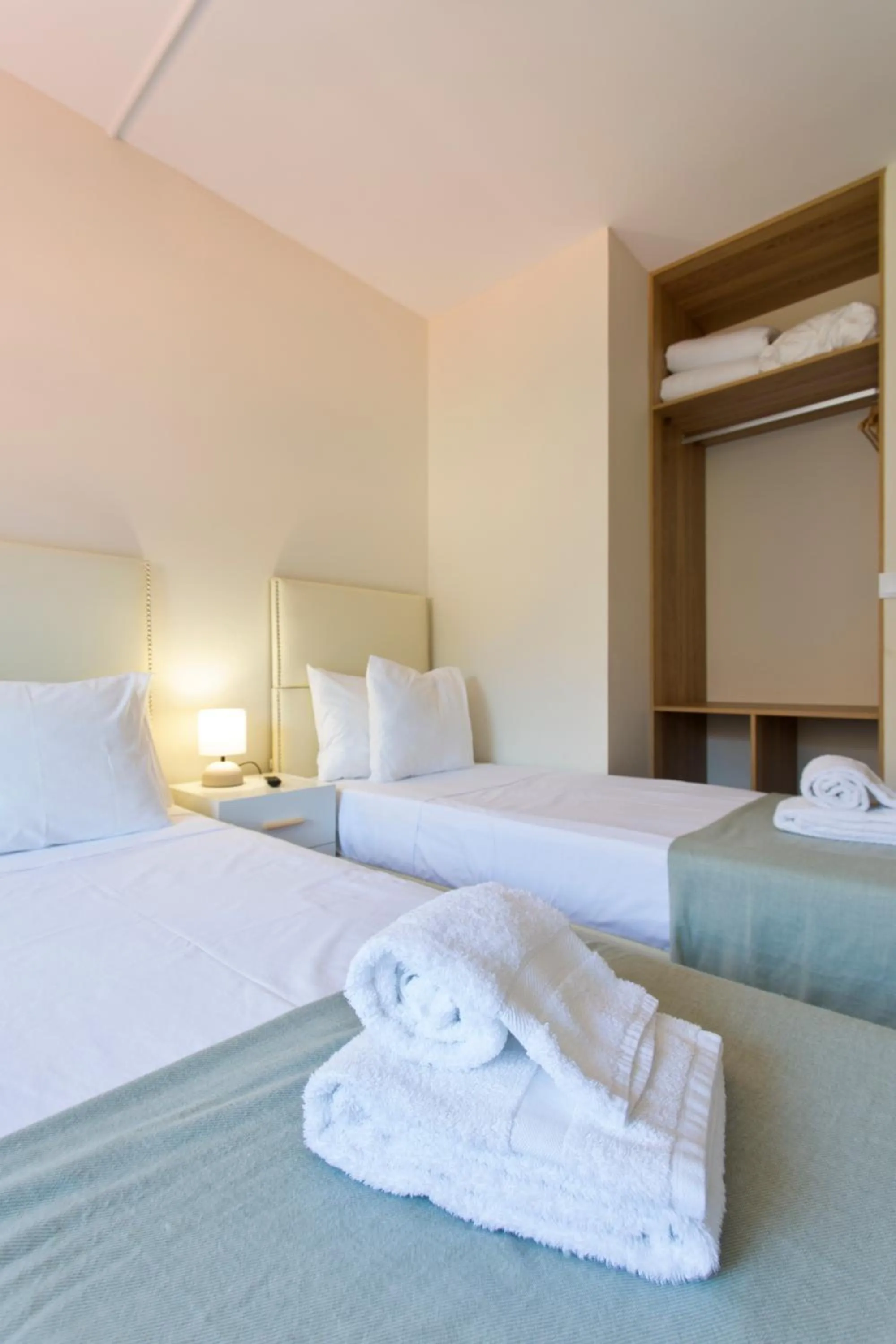 Bed in Studios Porto Solar