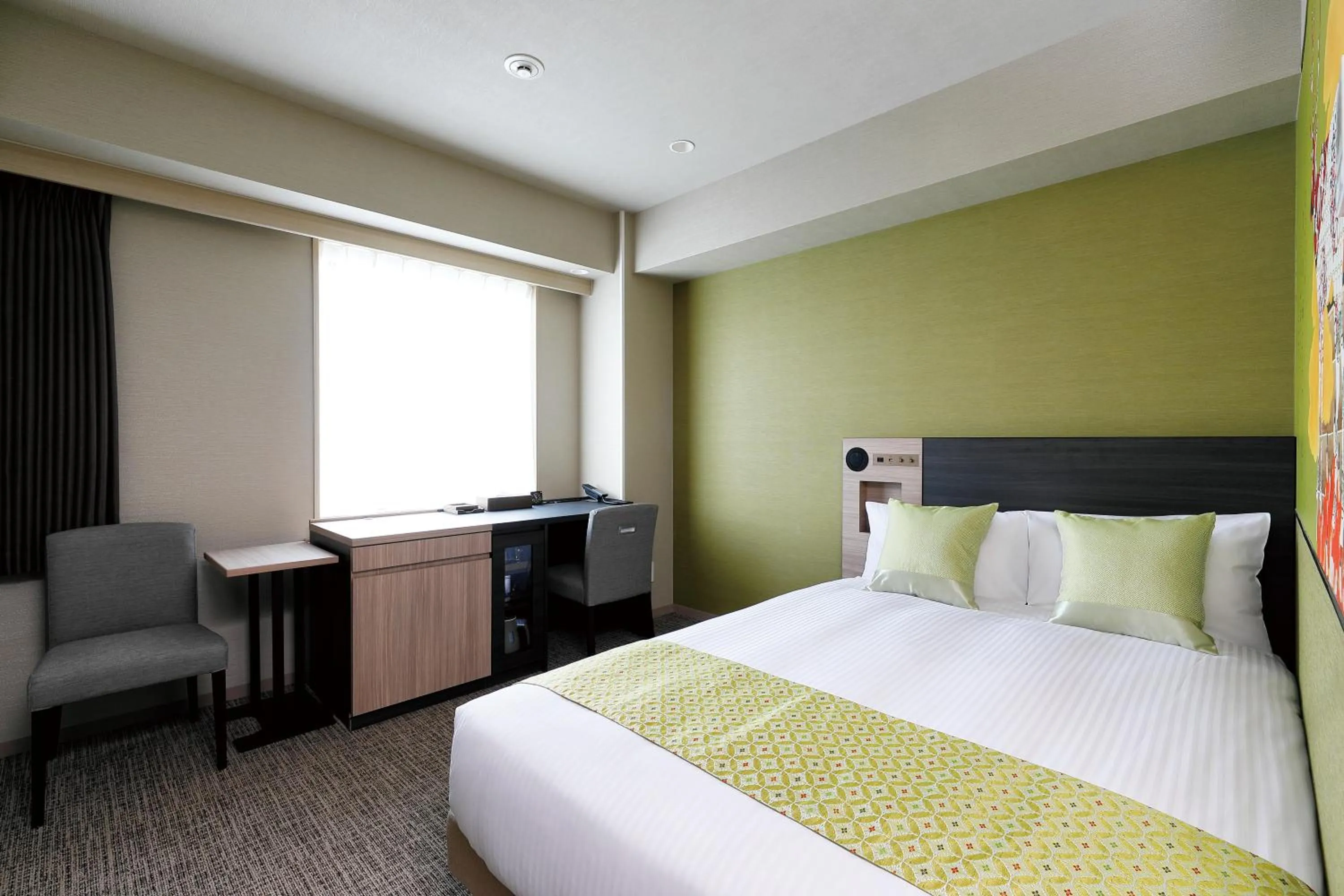 Bed in Daiwa Roynet Hotel Nara Natural Hot Spring