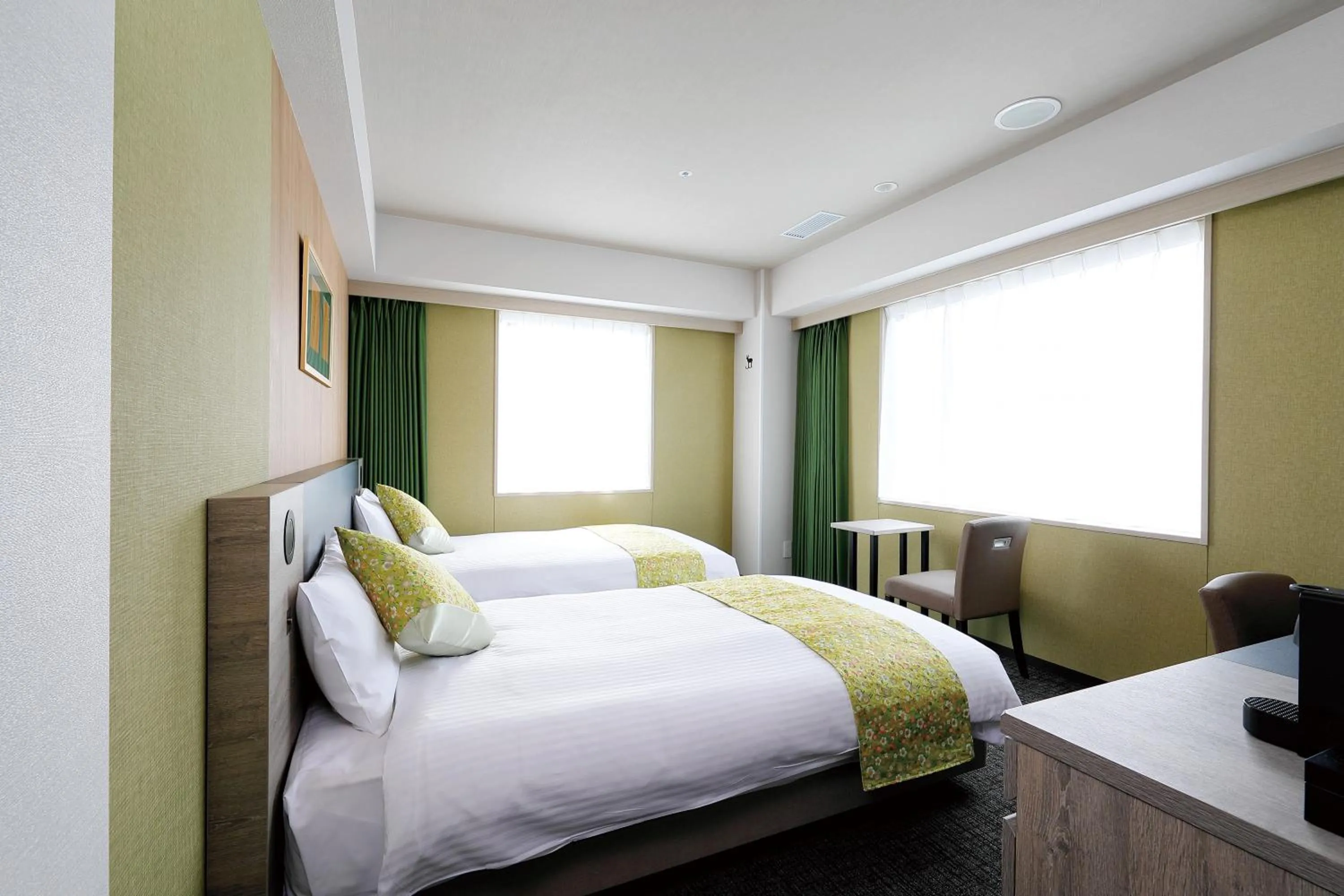 Bed in Daiwa Roynet Hotel Nara Natural Hot Spring