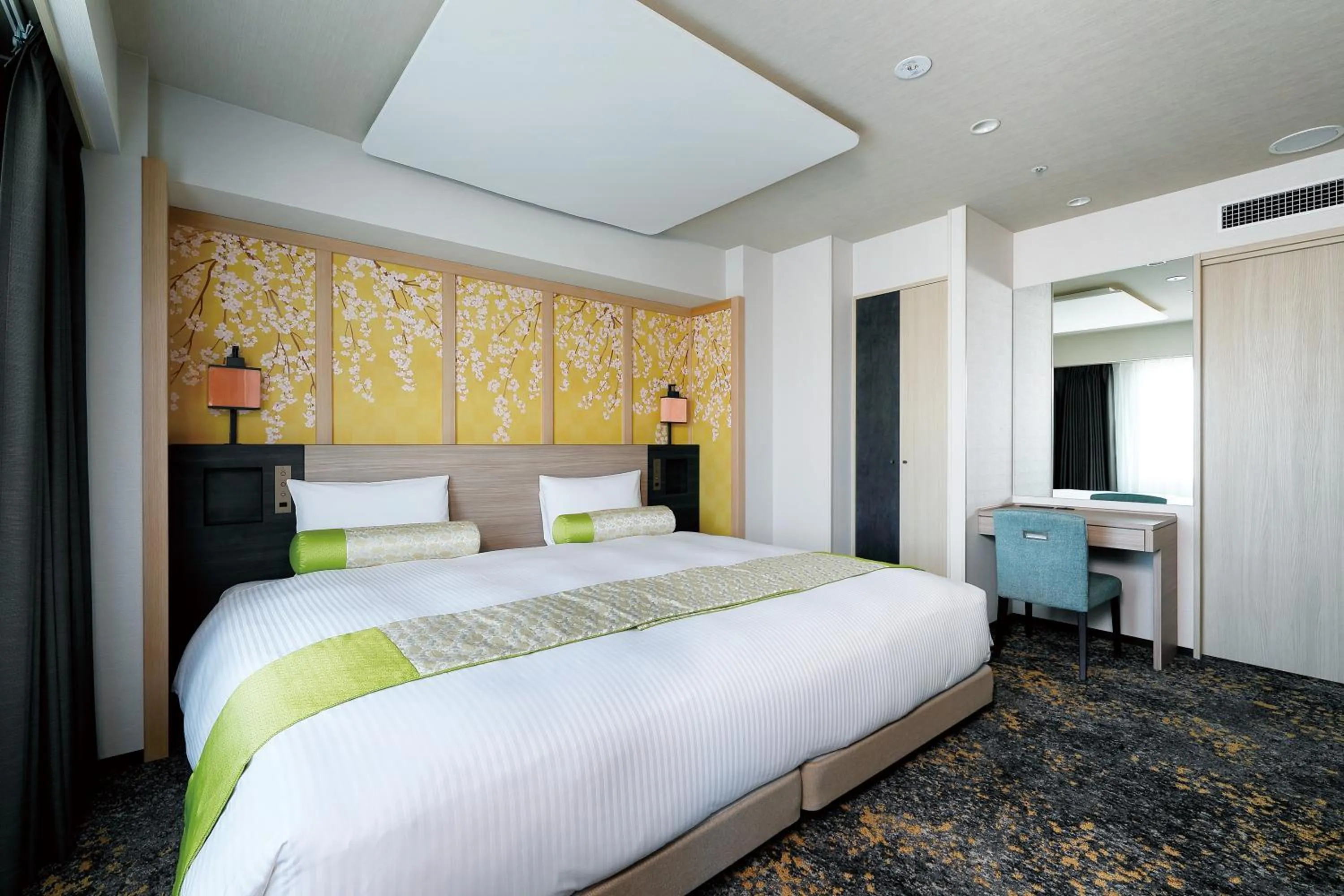 Bed in Daiwa Roynet Hotel Nara Natural Hot Spring