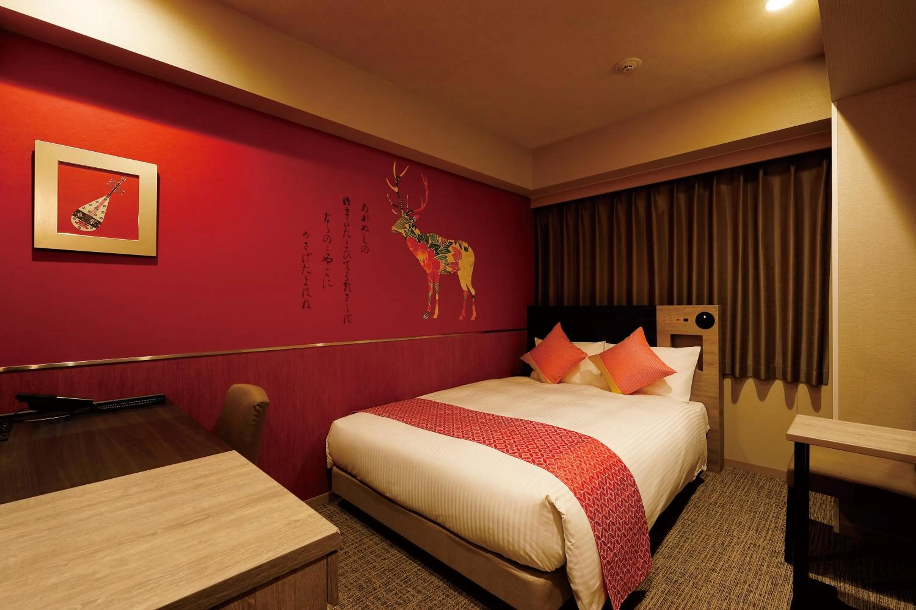 Bed in Daiwa Roynet Hotel Nara Natural Hot Spring