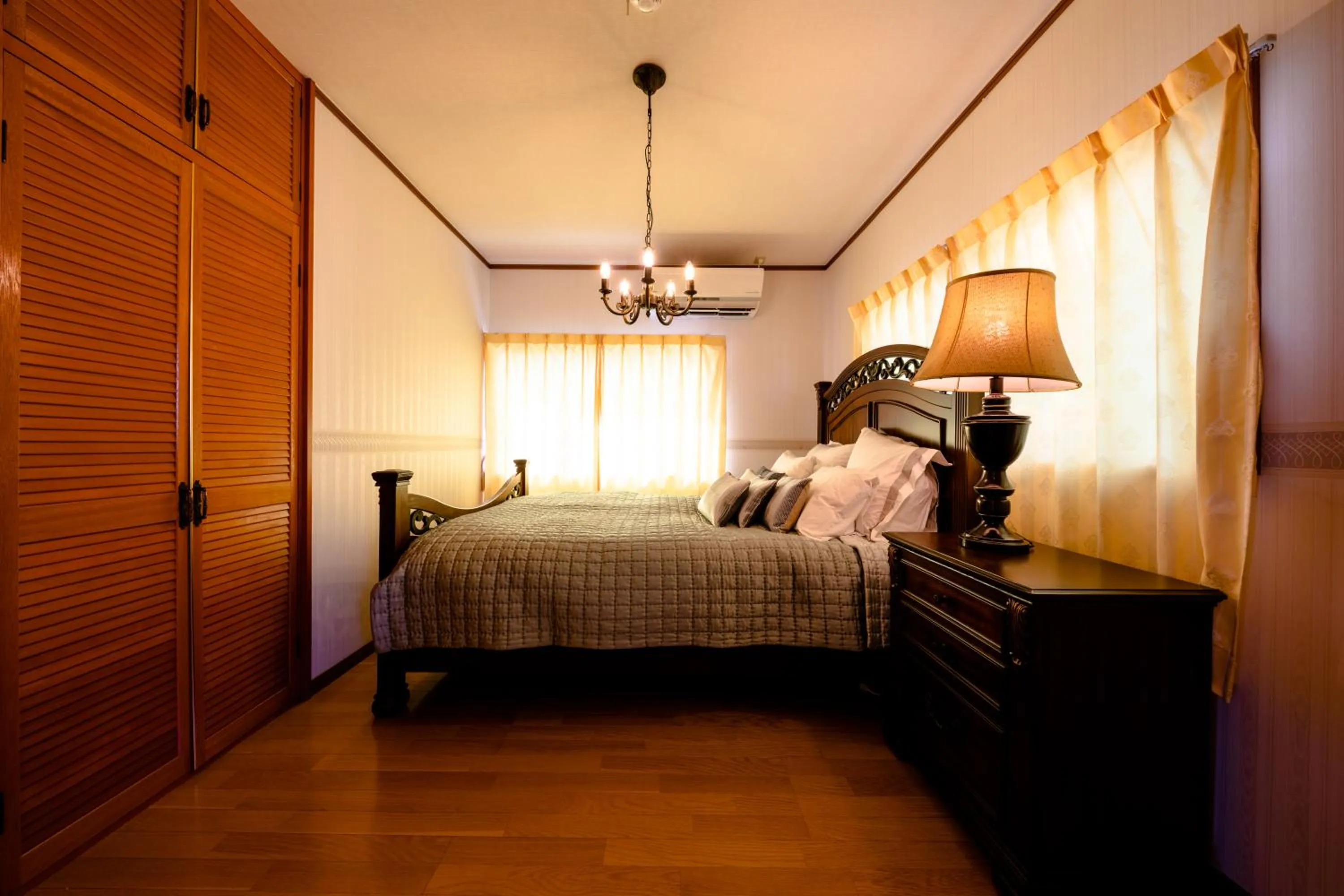 Bed in ID Stay Kawaguchiko