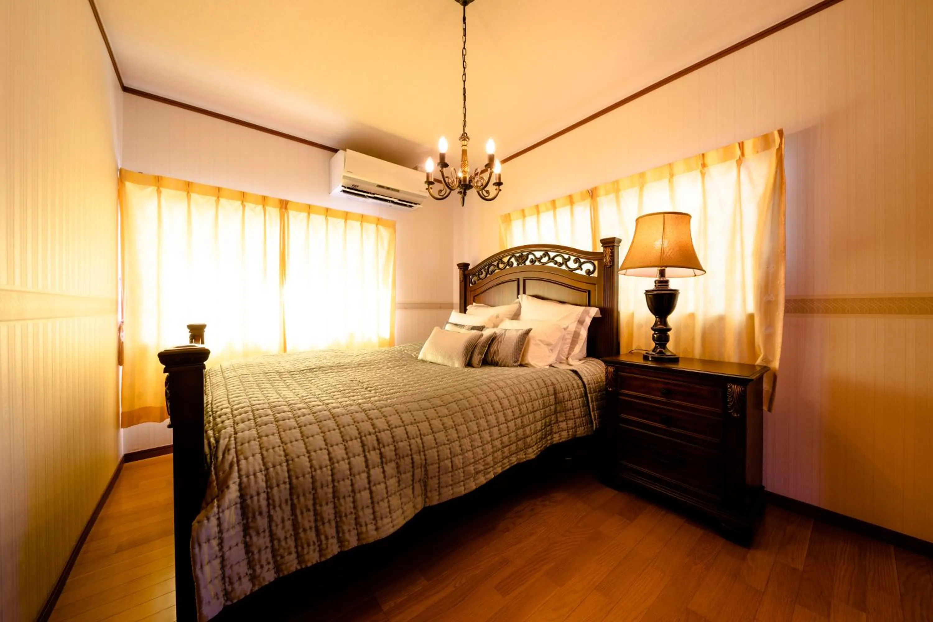 Bed in ID Stay Kawaguchiko