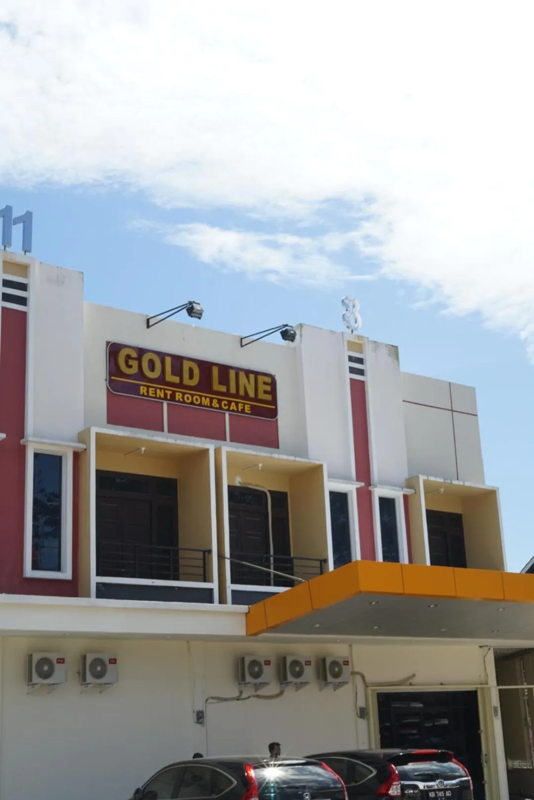 Property building in Gold Line Guest House