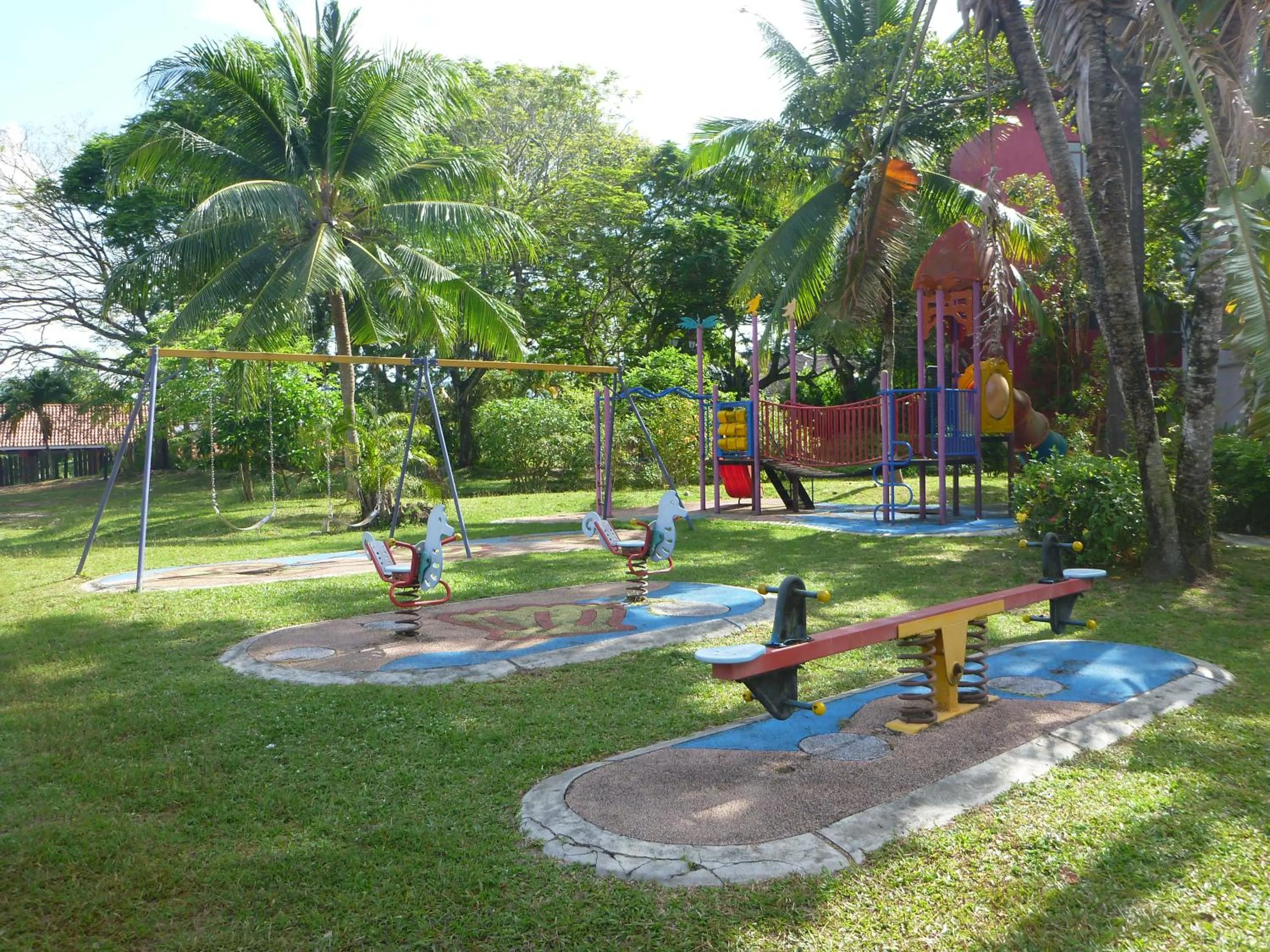 Children play ground in Langkawi Lagoon Hotel Resort