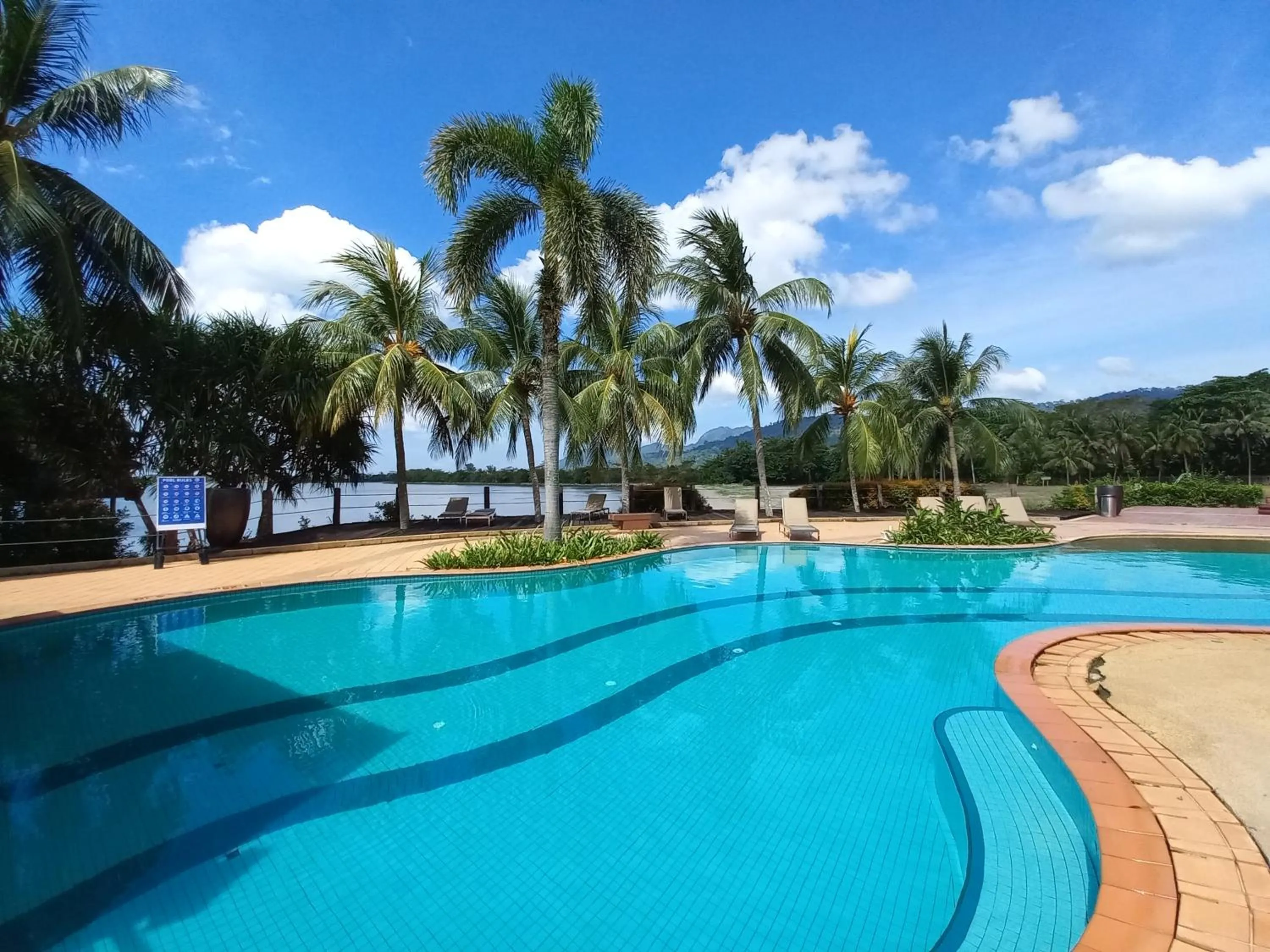 Swimming pool in Langkawi Lagoon Hotel Resort