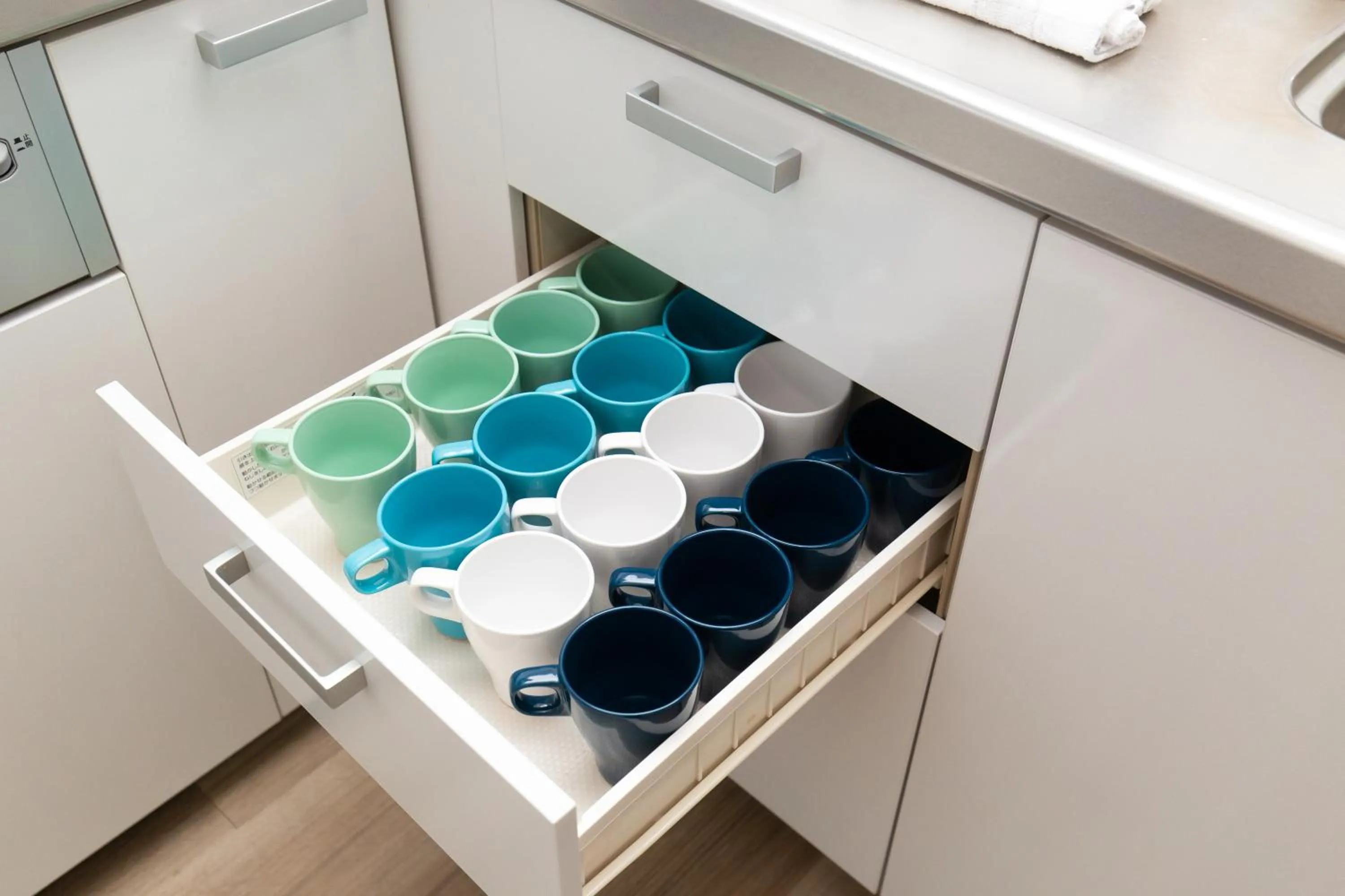 Kitchen or kitchenette in soleil Universal Fukushima Noda -vacation rental-