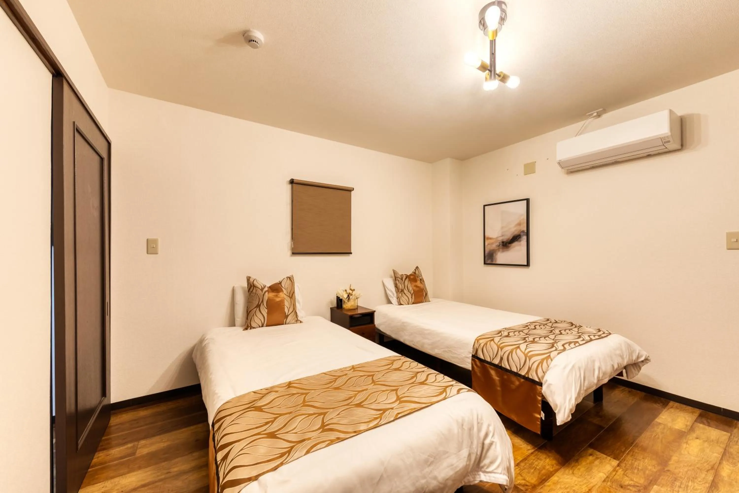 Bed in soleil Universal Fukushima Noda -vacation rental-
