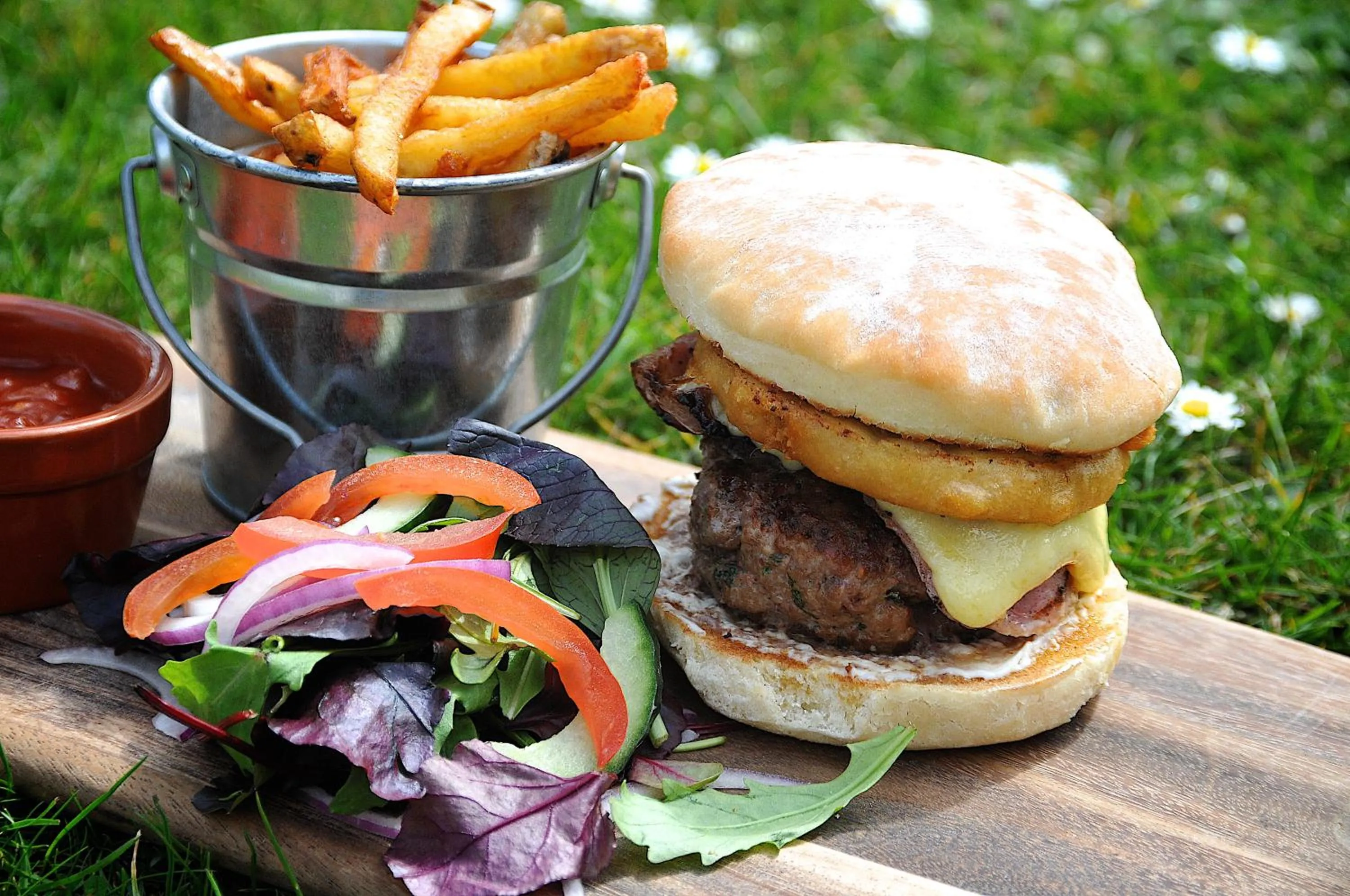 Food close-up in The Red Lion Inn