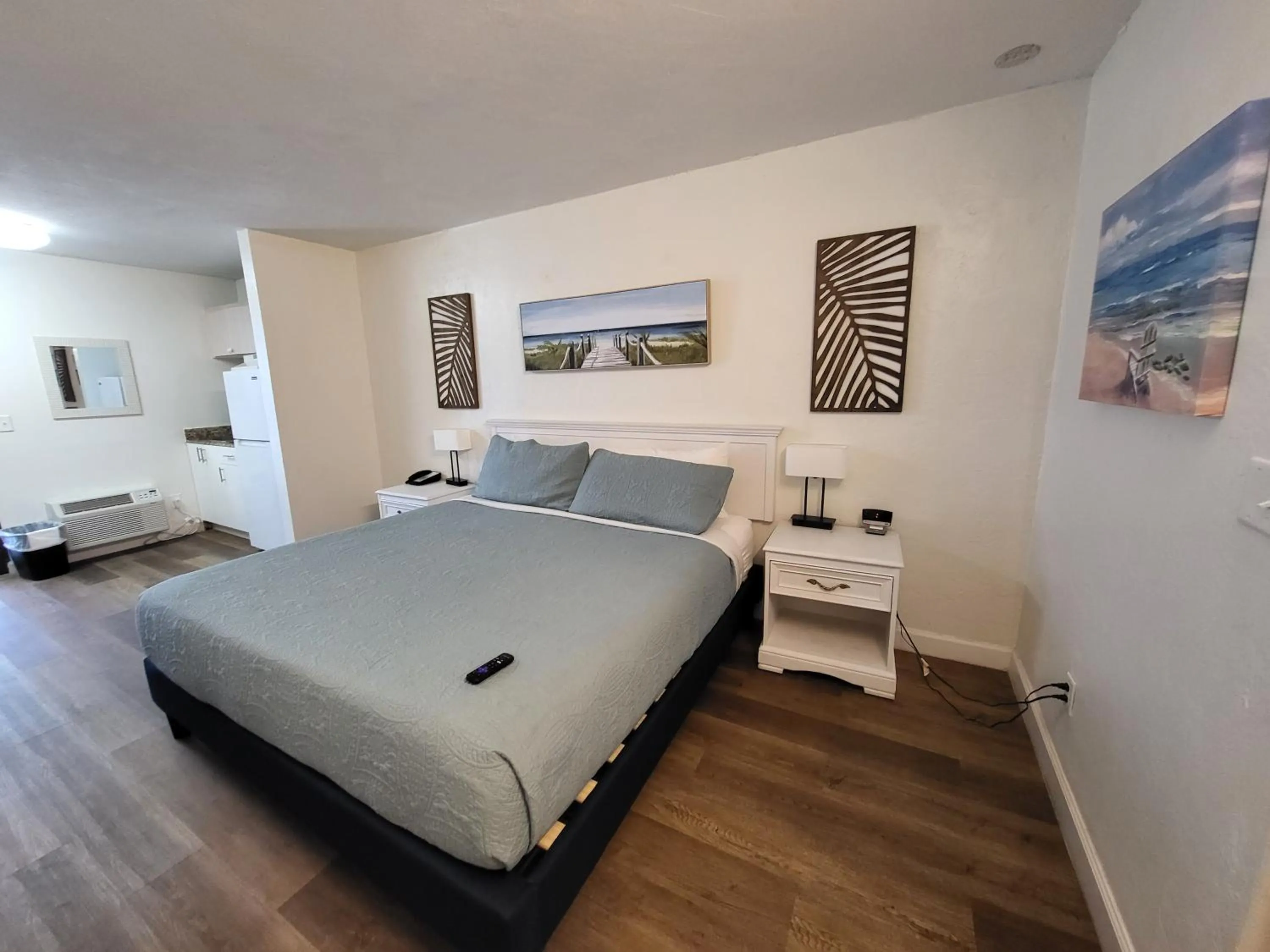 Bed in Beachside Hotel